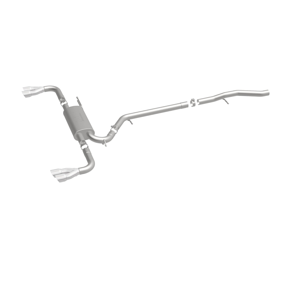 MagnaFlow Exhaust Products 19114 - Street Series Polished Cat-Back System 3