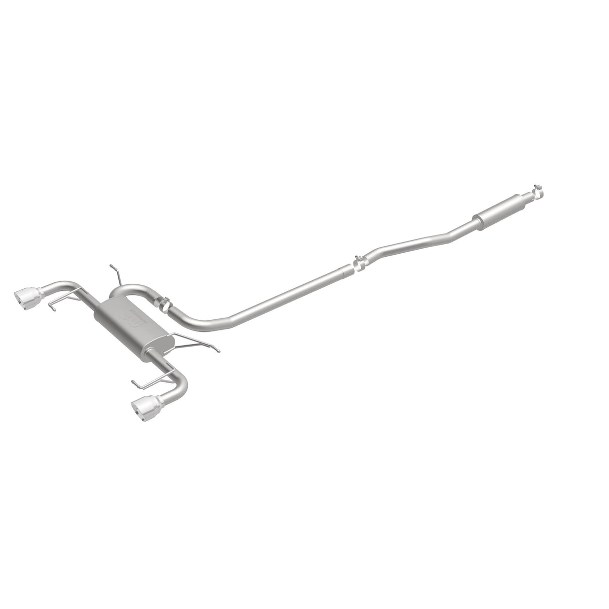 MagnaFlow Exhaust Products 19131 - Street Series Polished Cat-Back System 4