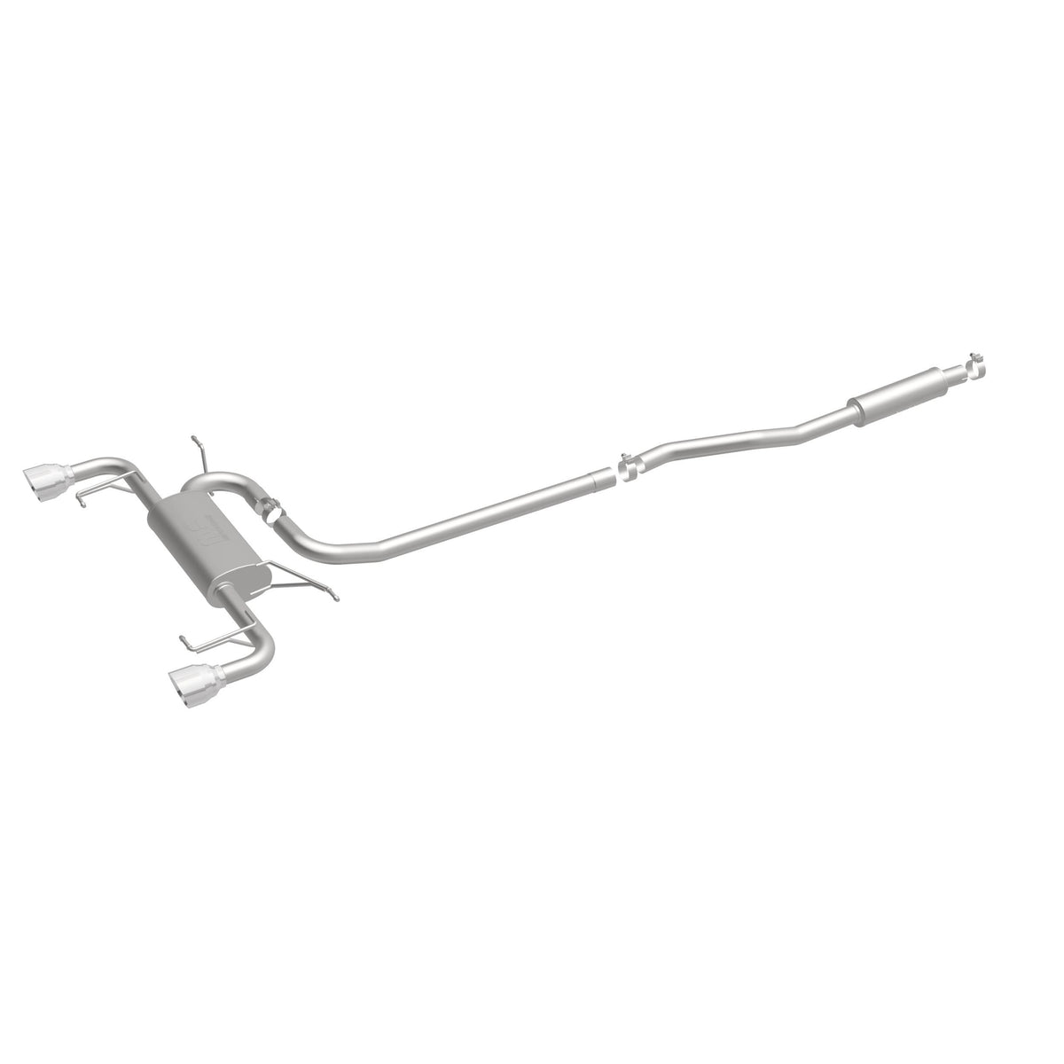 MagnaFlow Exhaust Products 19131 - Street Series Polished Cat-Back System 5