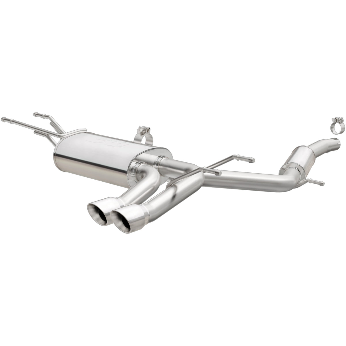 MagnaFlow Exhaust Products 19132 - Street Series Polished Cat-Back System 5