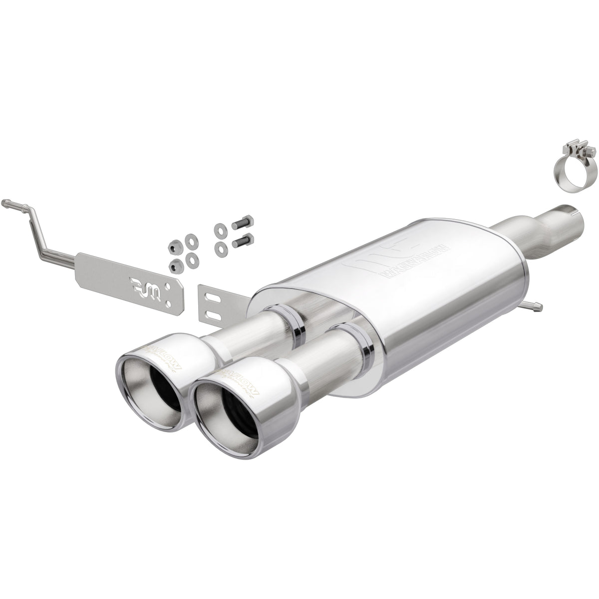 MagnaFlow Exhaust Products 19134 - Touring Series Polished Cat-Back System 4