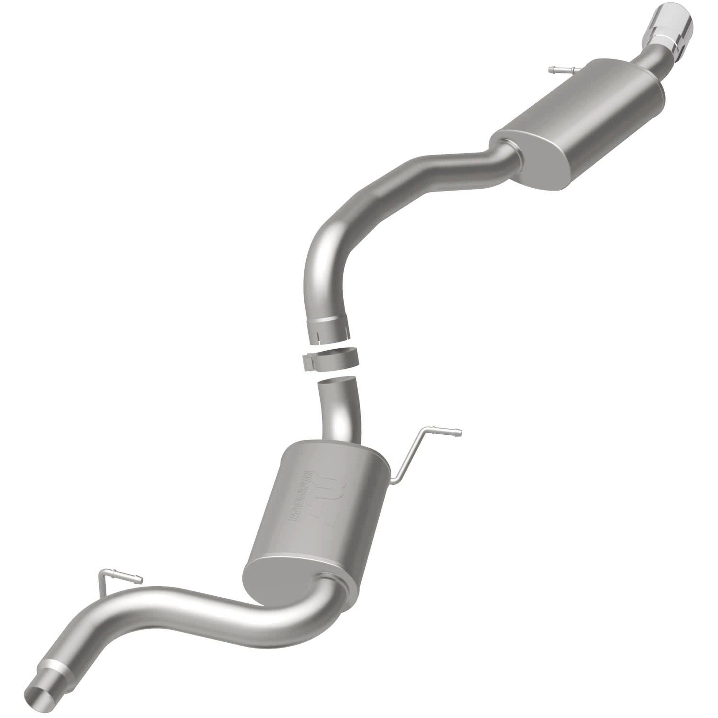 MagnaFlow Exhaust Products 19154 - Touring Series Polished Cat-Back System 2