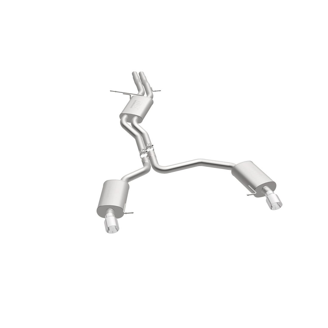 MagnaFlow Exhaust Products 19159 - Touring Series Polished Cat-Back System 1