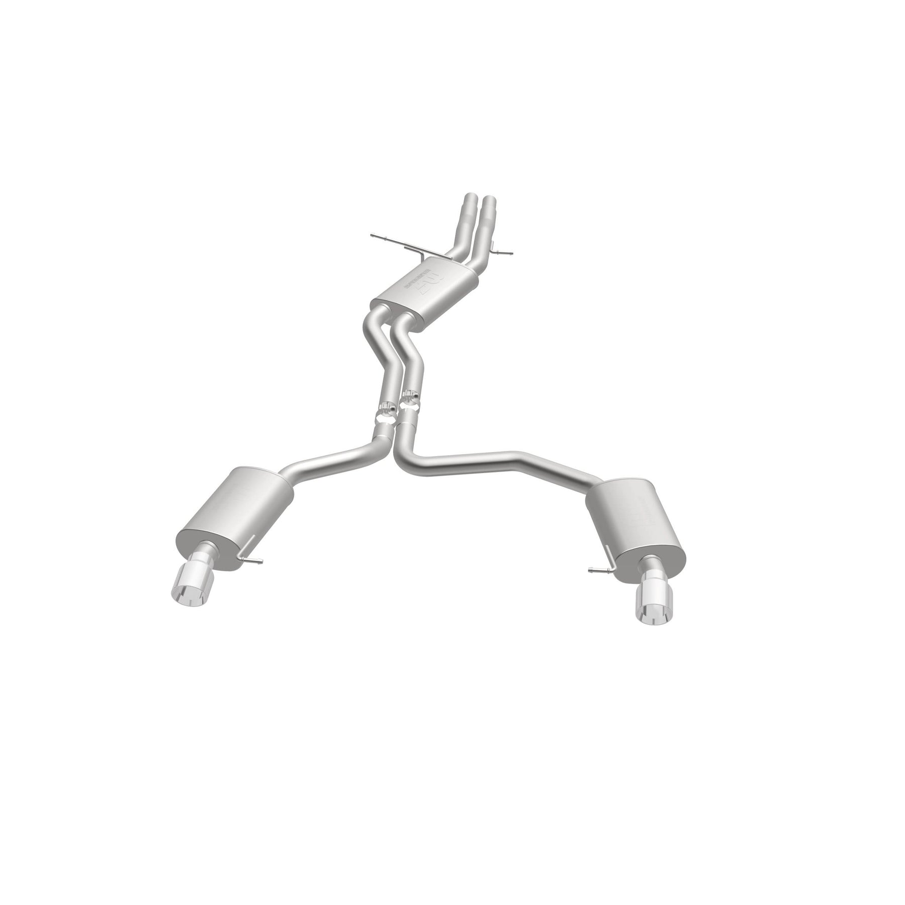 MagnaFlow Exhaust Products 19159 - Touring Series Polished Cat-Back System 2