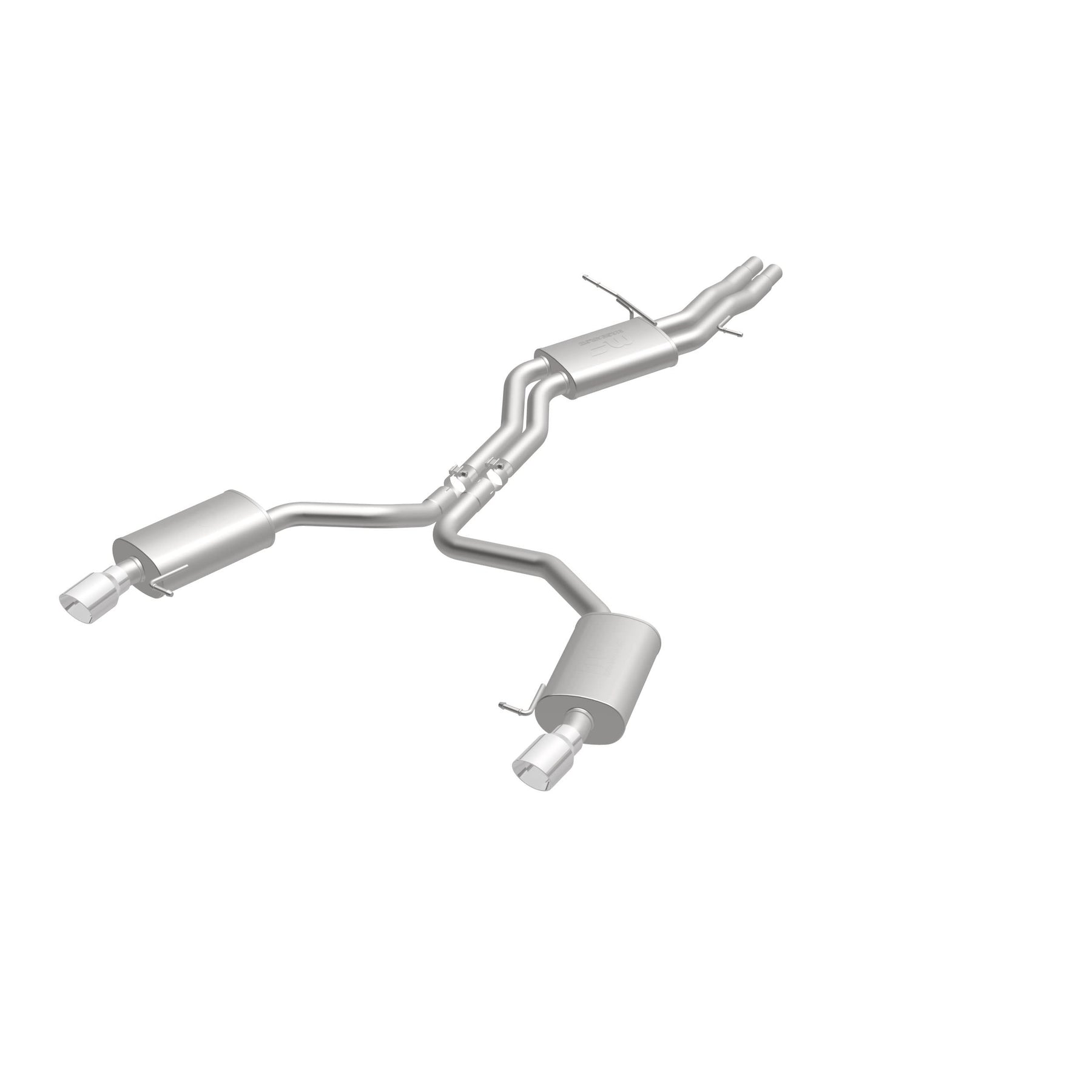MagnaFlow Exhaust Products 19159 - Touring Series Polished Cat-Back System 4