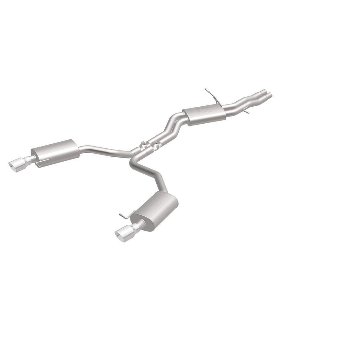 MagnaFlow Exhaust Products 19159 - Touring Series Polished Cat-Back System