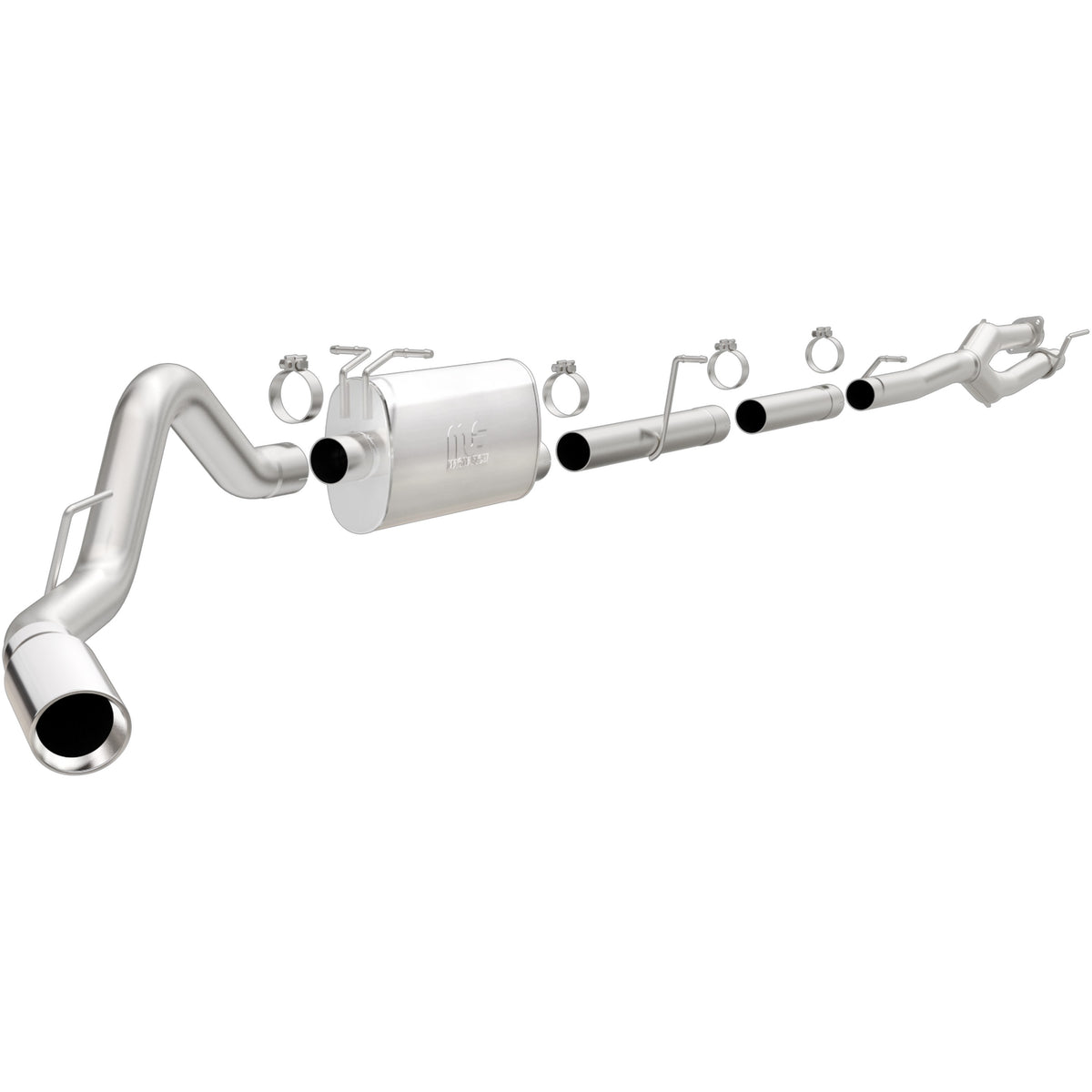 MagnaFlow Exhaust Products 19174 - Street Series Polished Cat-Back System 1