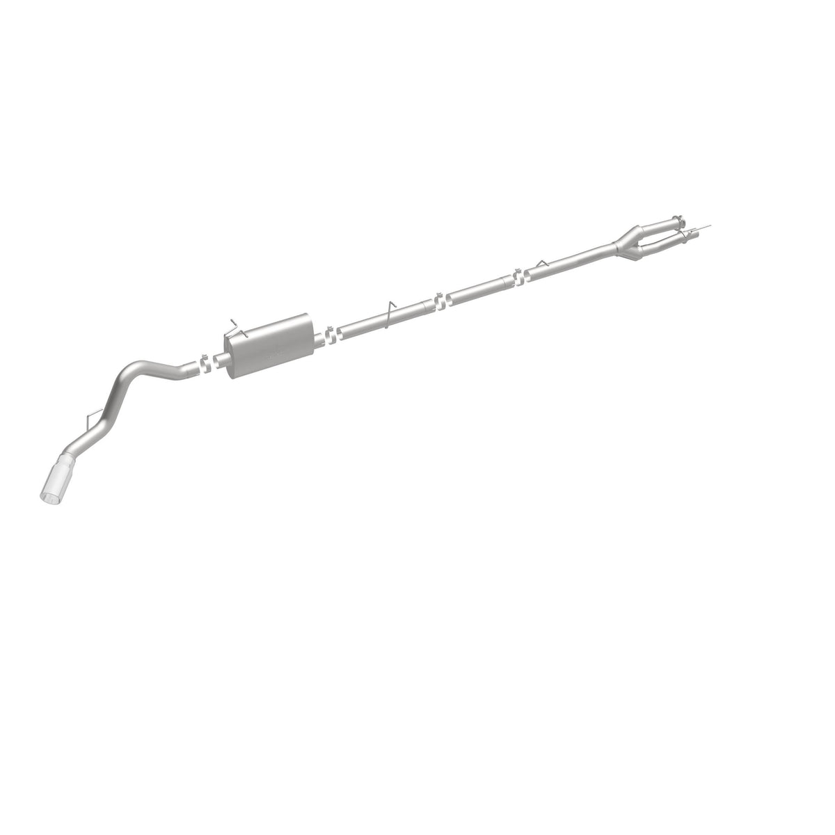 MagnaFlow Exhaust Products 19174 - Street Series Polished Cat-Back System 5