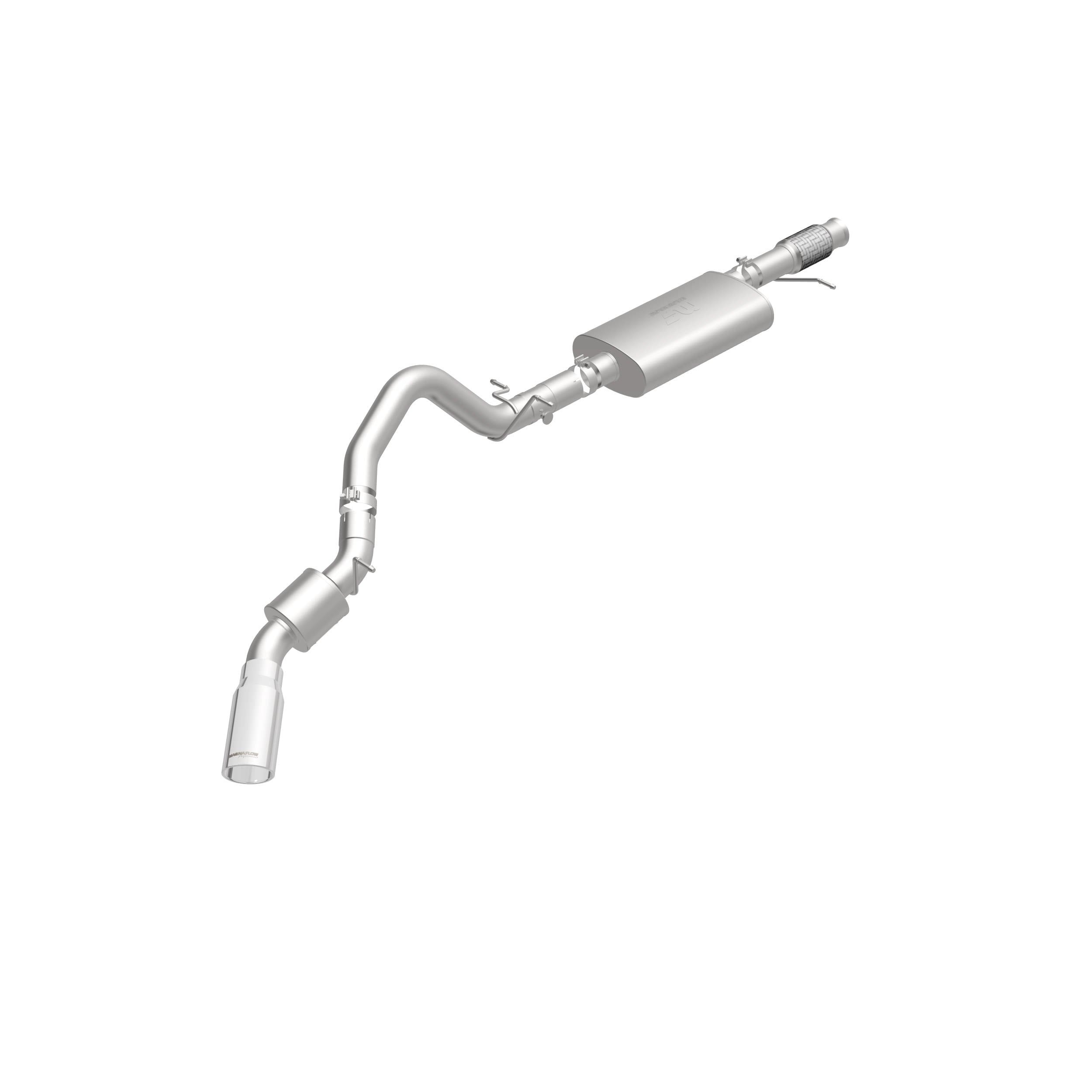 MagnaFlow Exhaust Products 19177 - Street Series Polished Cat-Back System 2