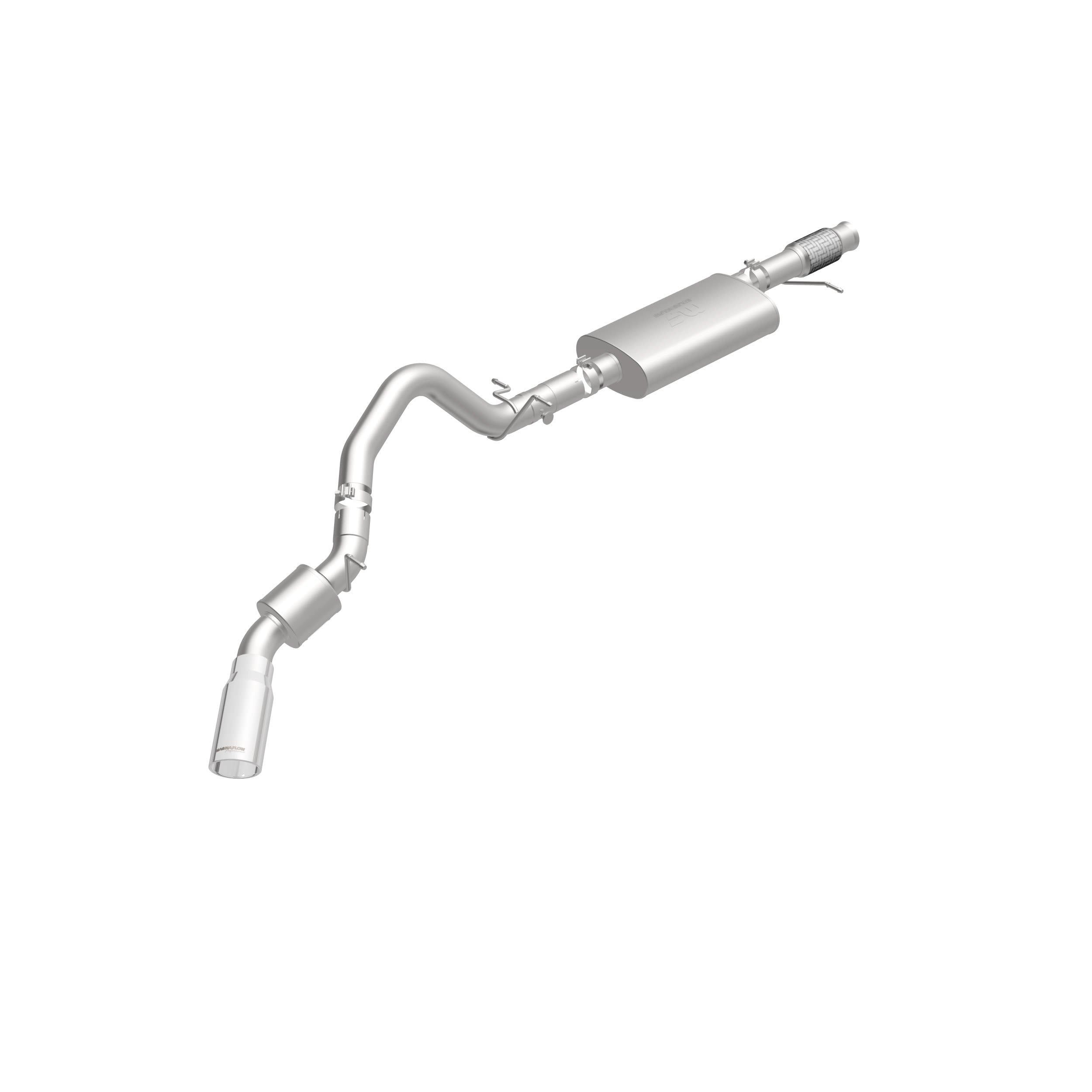 MagnaFlow Exhaust Products 19177 - Street Series Polished Cat-Back System 3