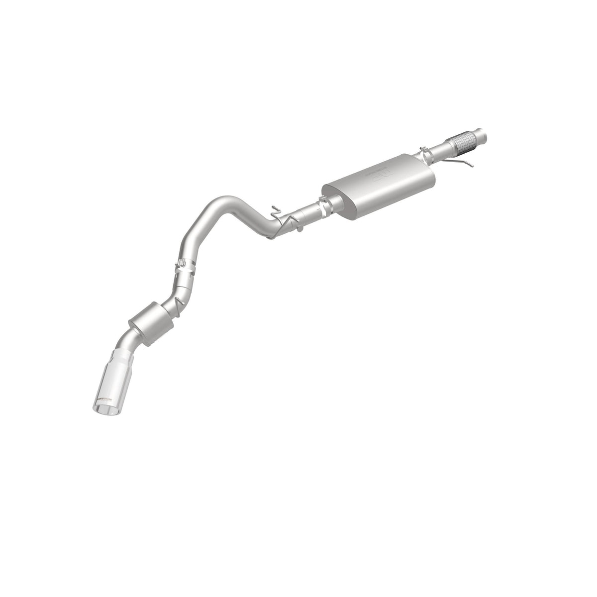 MagnaFlow Exhaust Products 19177 - Street Series Polished Cat-Back System 4