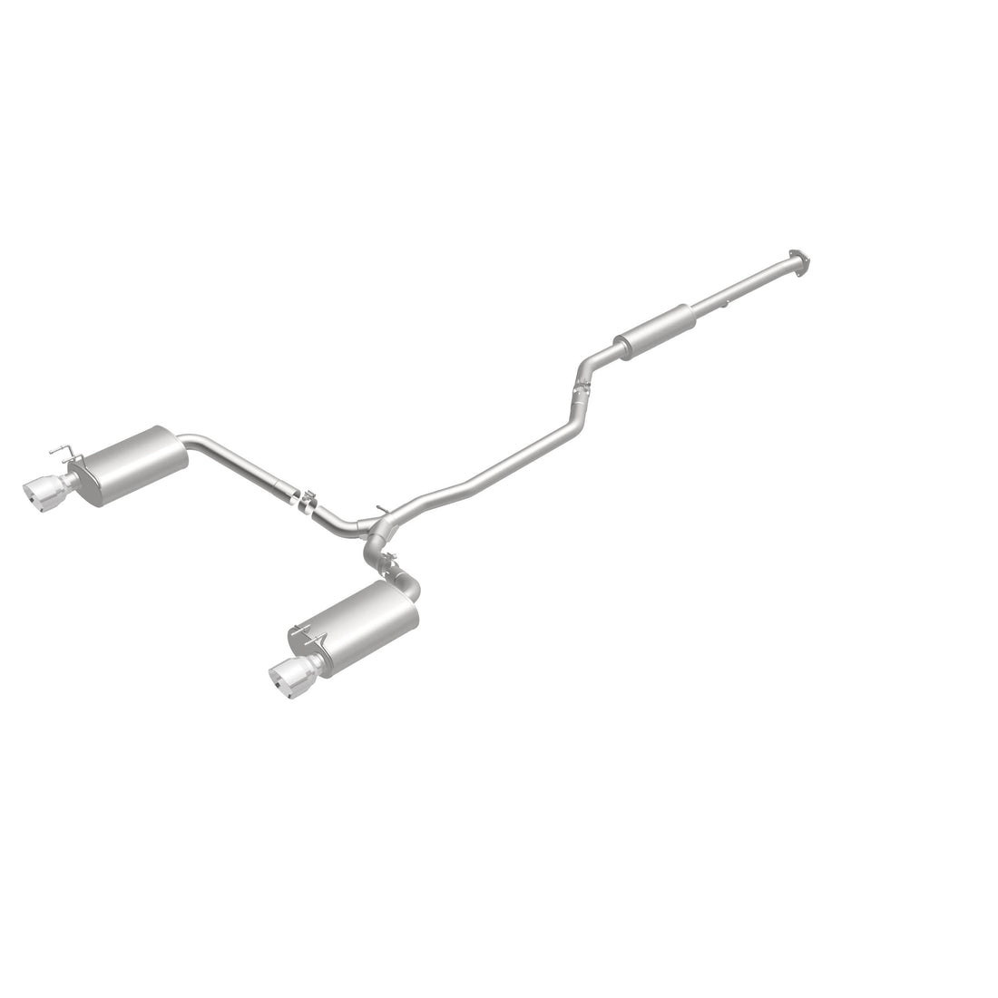 MagnaFlow Exhaust Products 19181 - Street Series Polished Cat-Back System 2