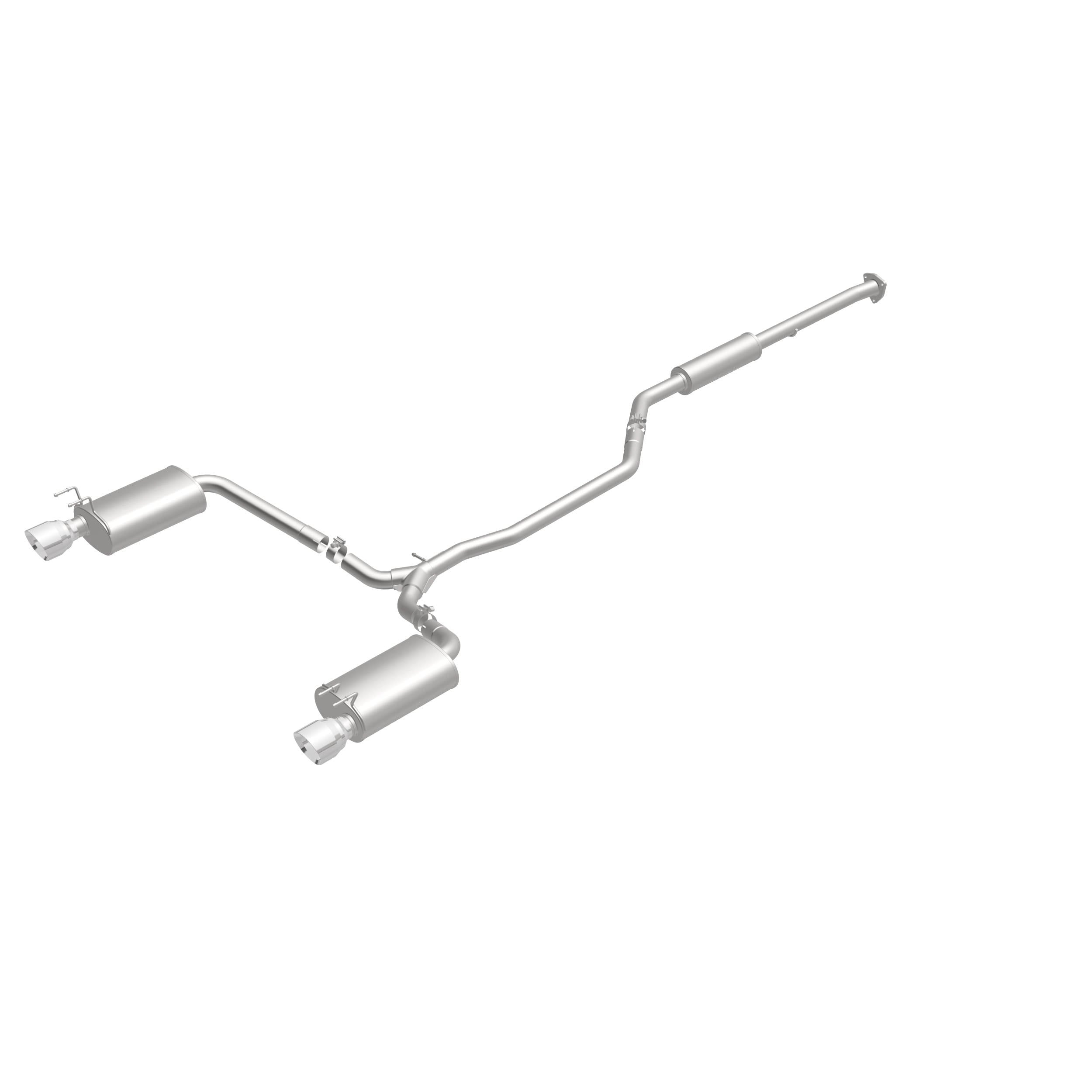 MagnaFlow Exhaust Products 19181 - Street Series Polished Cat-Back System 2