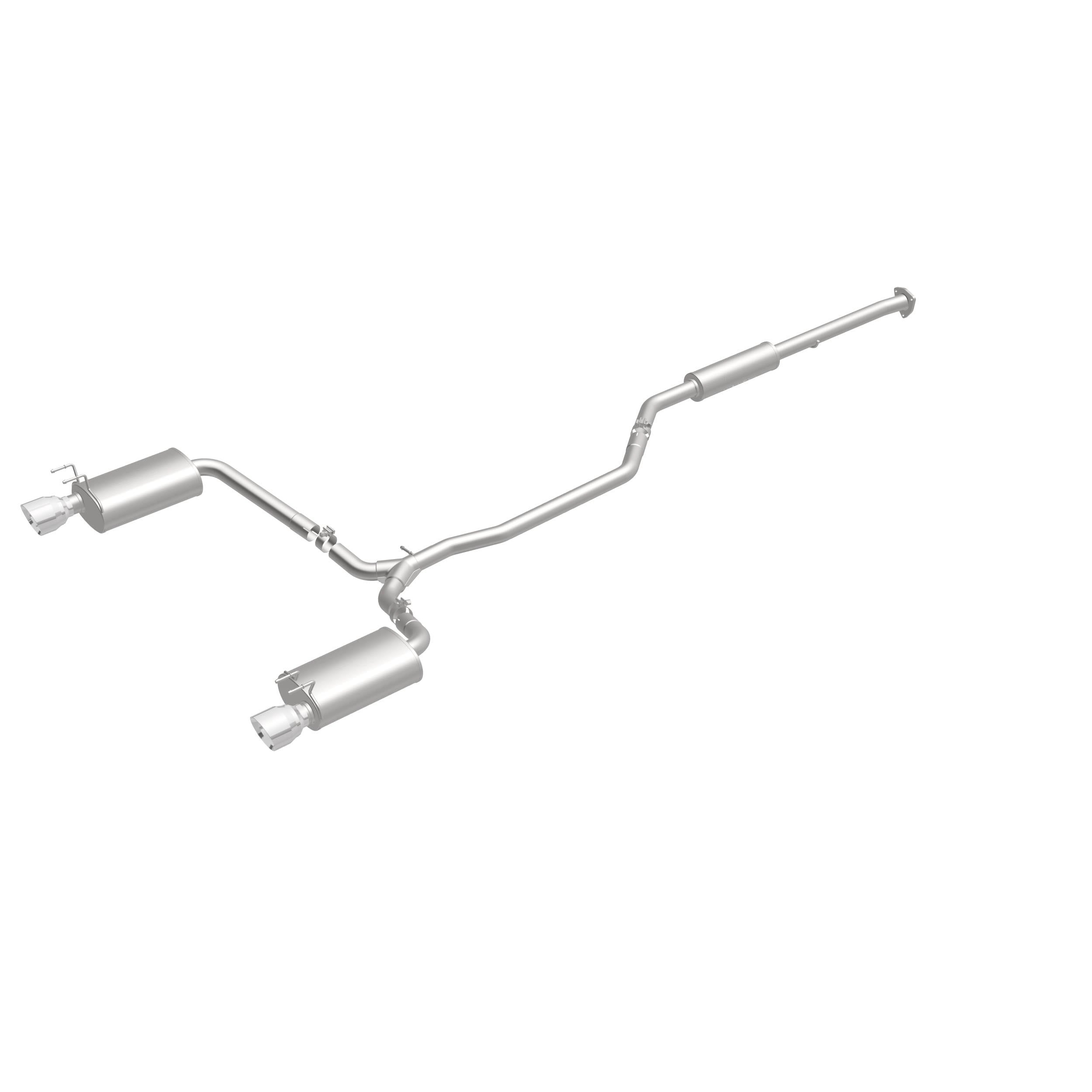 MagnaFlow Exhaust Products 19181 - Street Series Polished Cat-Back System 3