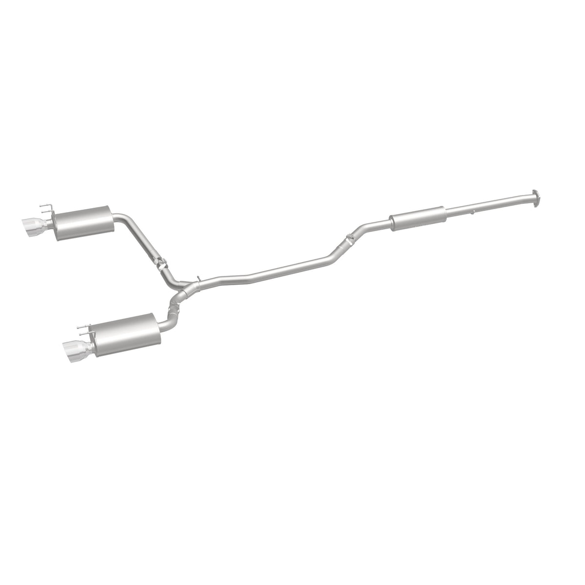 MagnaFlow Exhaust Products 19181 - Street Series Polished Cat-Back System 5