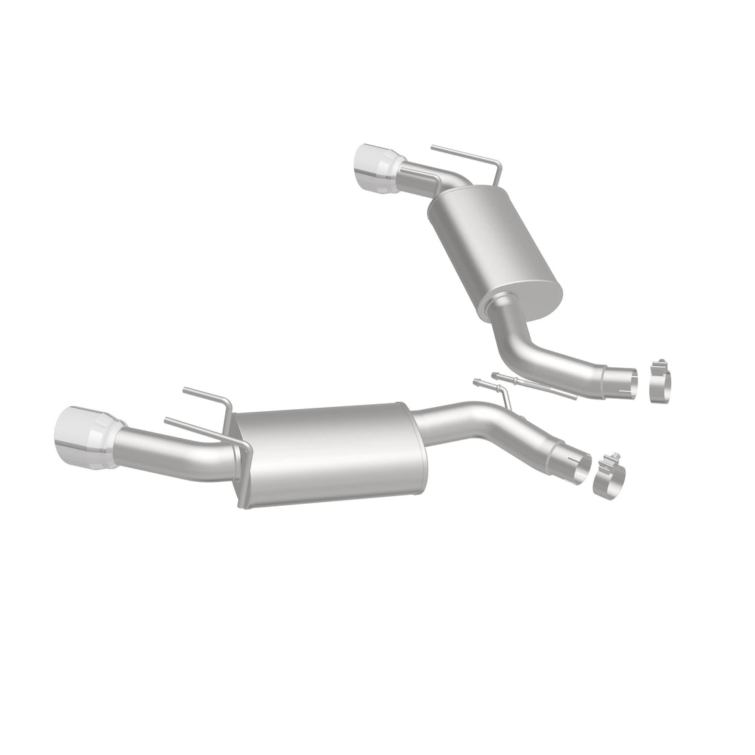 MagnaFlow Exhaust Products 19185 - Street Series Polished Axle Back System