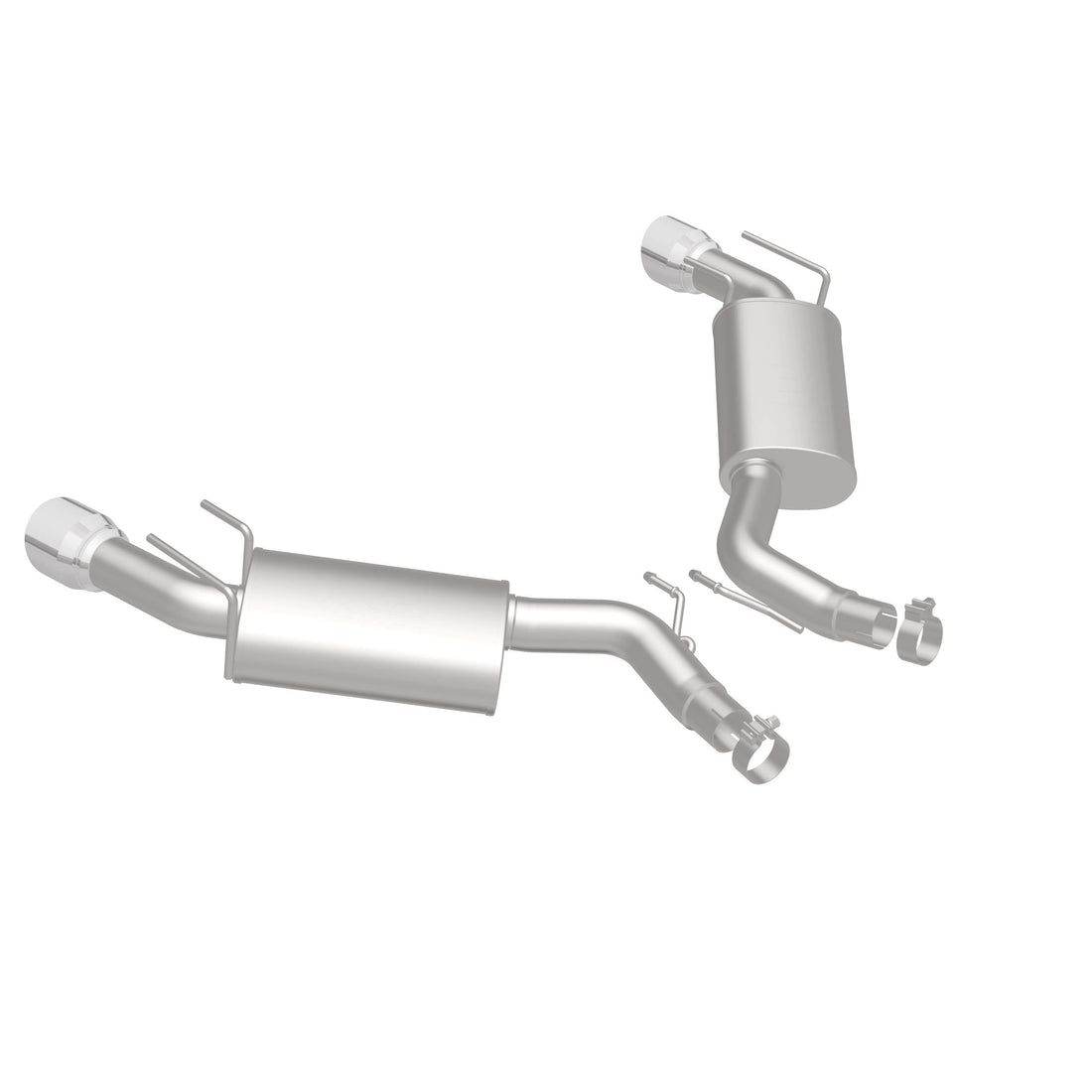 MagnaFlow Exhaust Products 19185 - Street Series Polished Axle Back System
