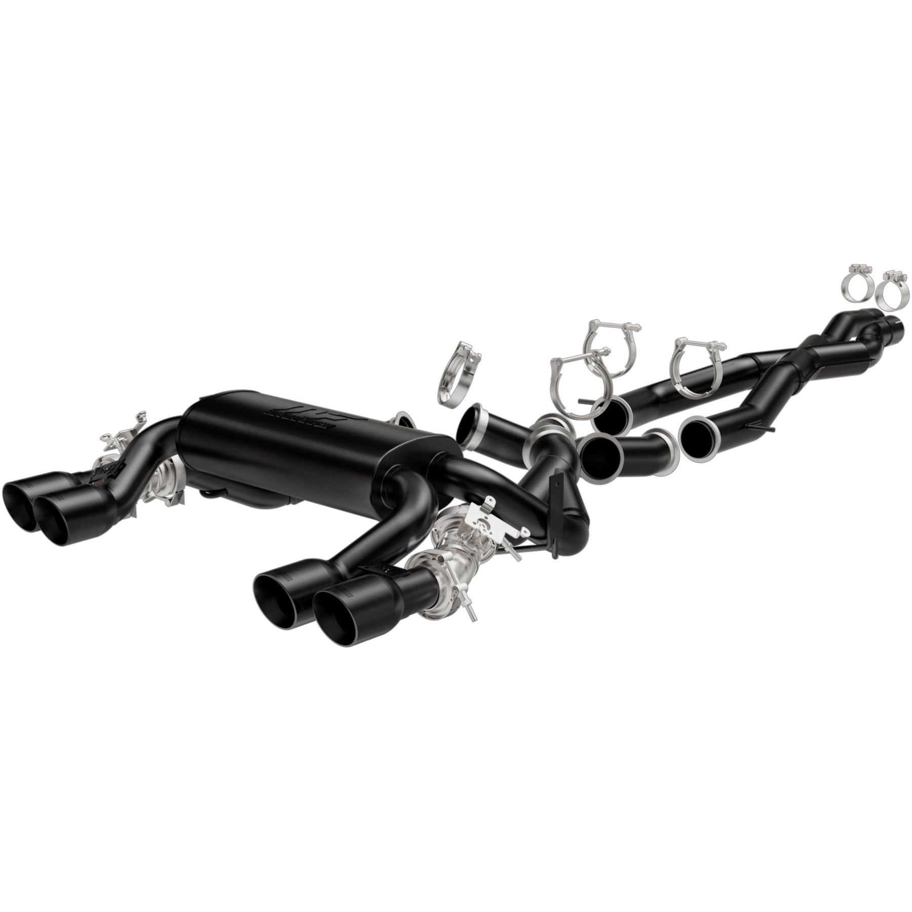 MagnaFlow Exhaust Products 19187 - Sport Series Black Coated Cat-Back System 3