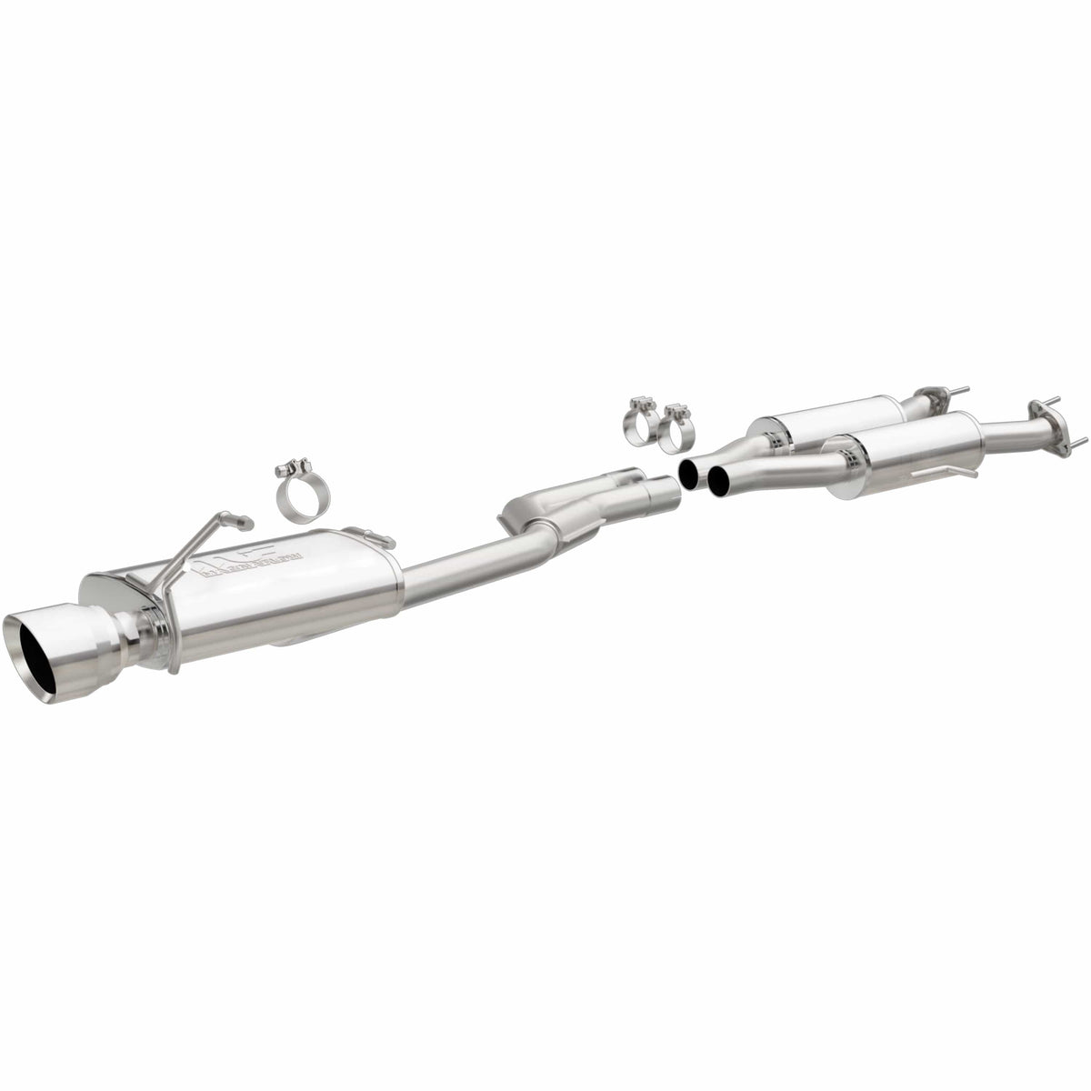 MagnaFlow Exhaust Products Exhaust MagnaFlow Exhaust Products 19190 - Street Series Polished Cat-Back System