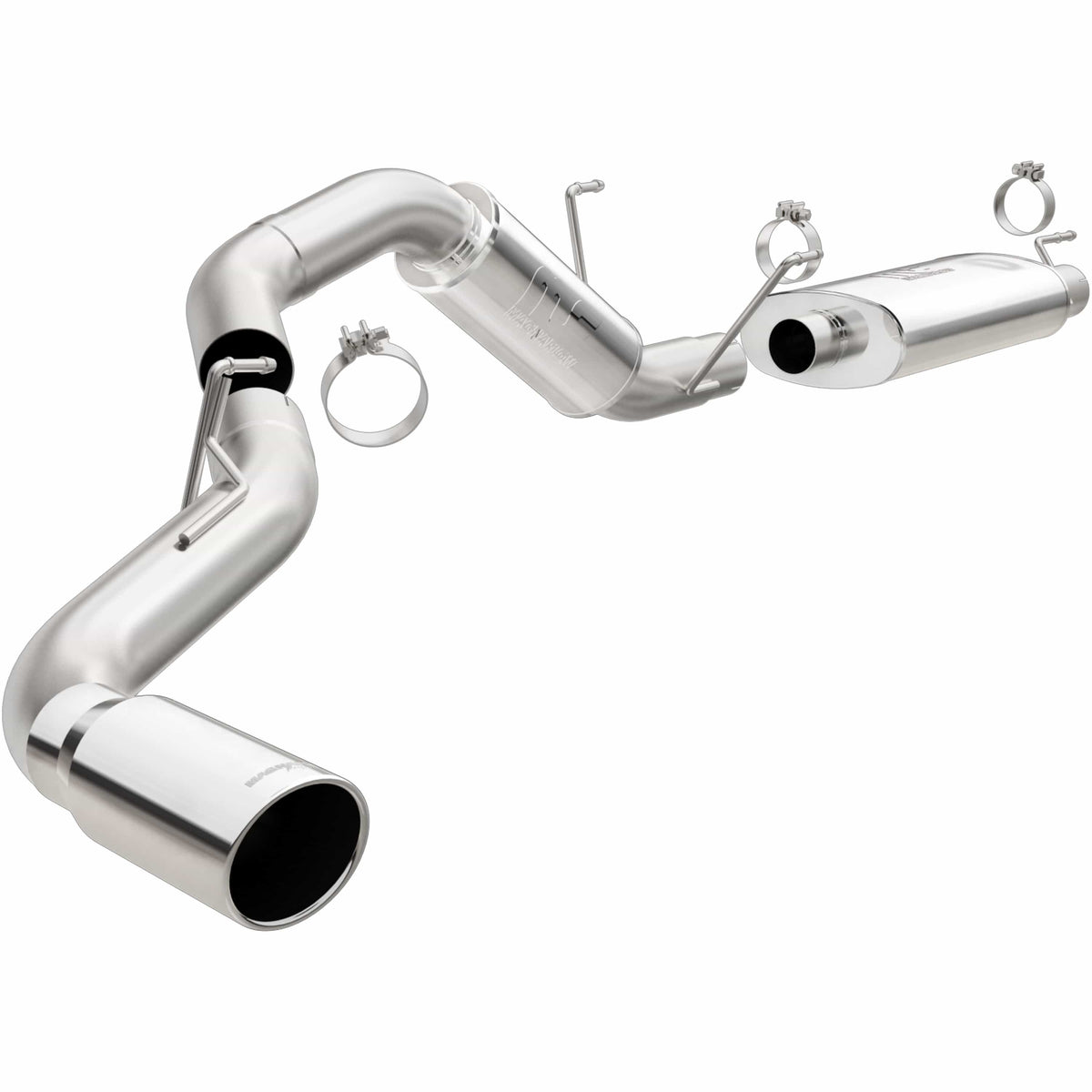 MagnaFlow Exhaust Products Exhaust MagnaFlow Exhaust Products 19200 - Street Series Polished Cat-Back System