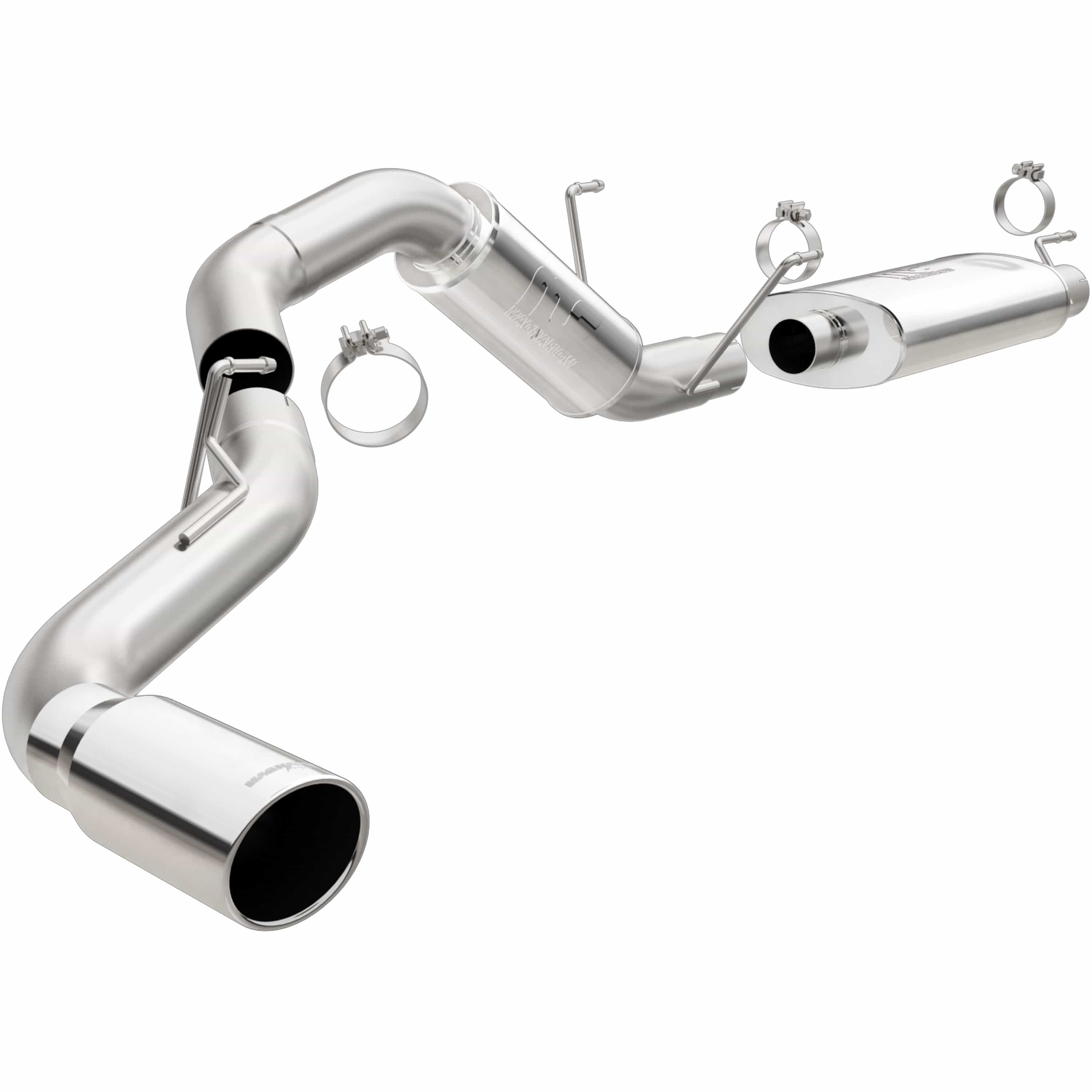MagnaFlow Exhaust Products Exhaust MagnaFlow Exhaust Products 19200 - Street Series Polished Cat-Back System