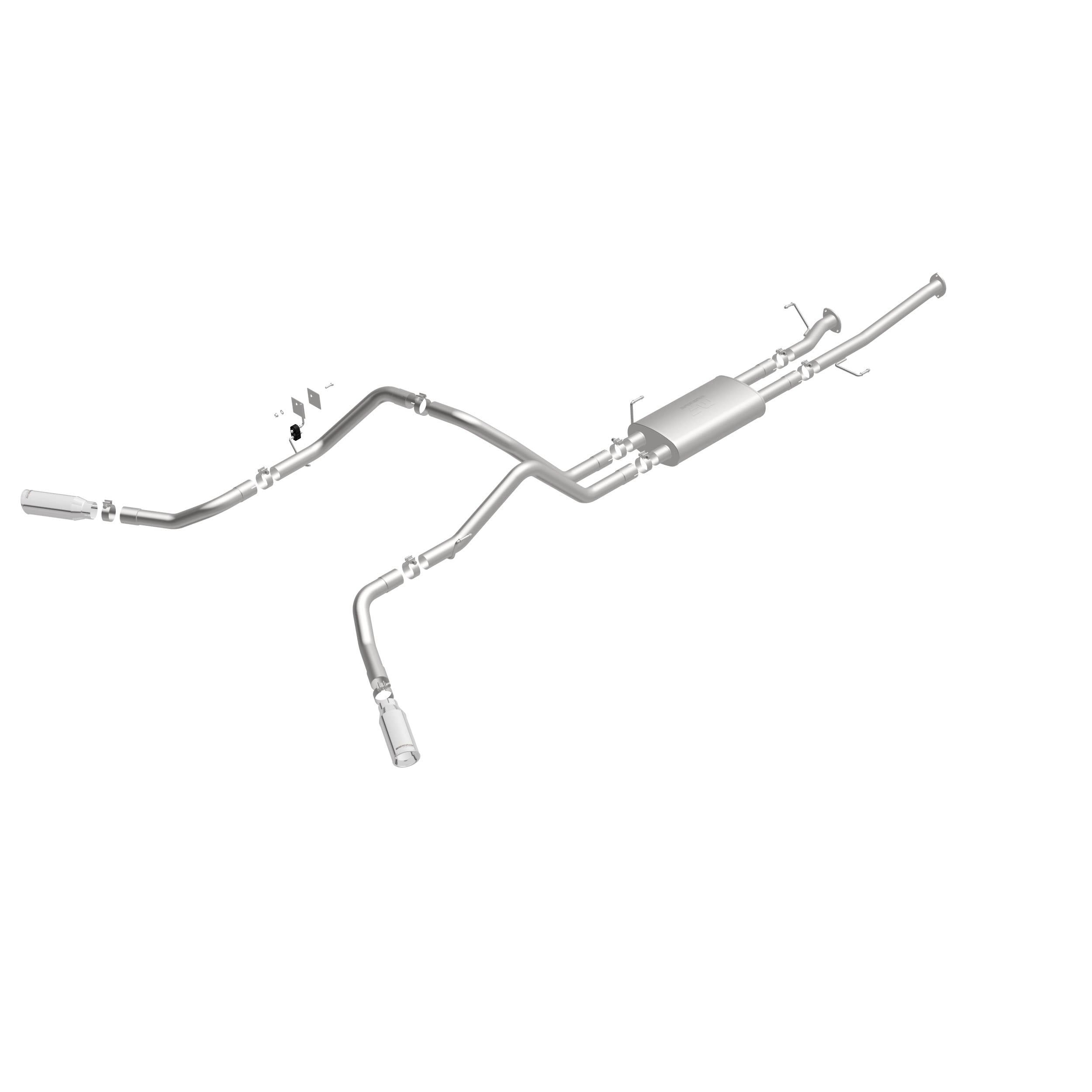 MagnaFlow Exhaust Products 19232 - Street Series Polished Cat-Back System 2
