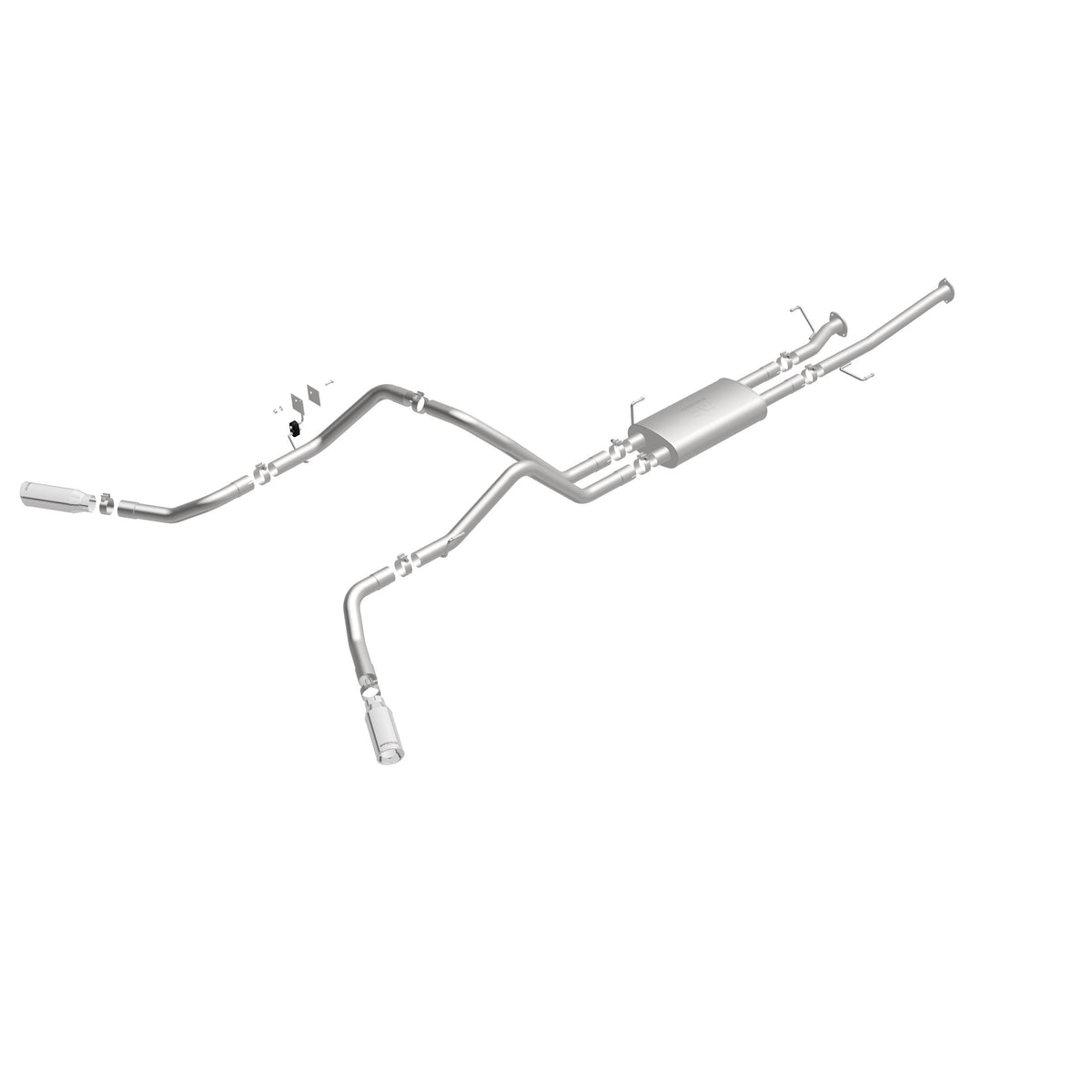 MagnaFlow Exhaust Products 19232 - Street Series Polished Cat-Back System 3