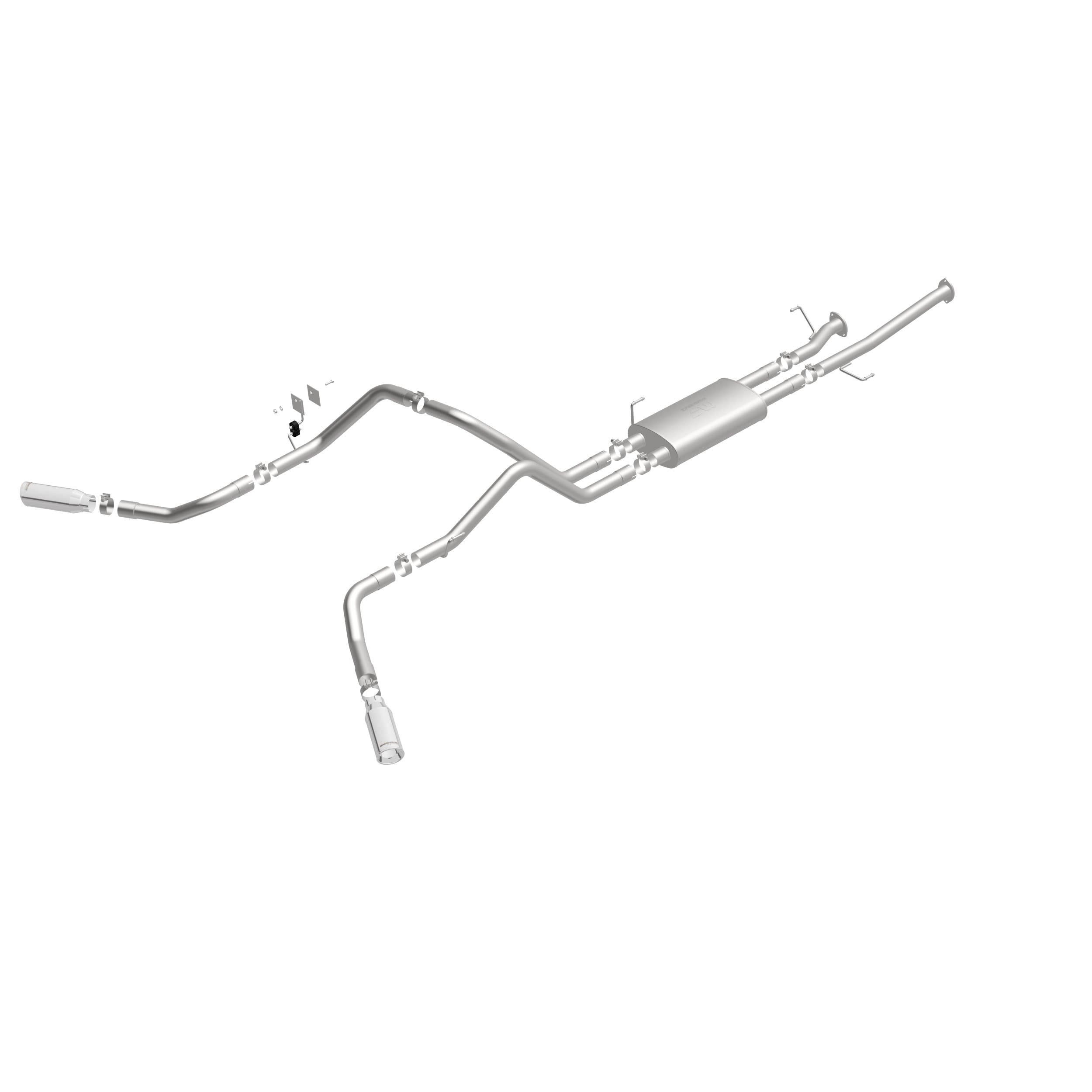 MagnaFlow Exhaust Products 19232 - Street Series Polished Cat-Back System 3