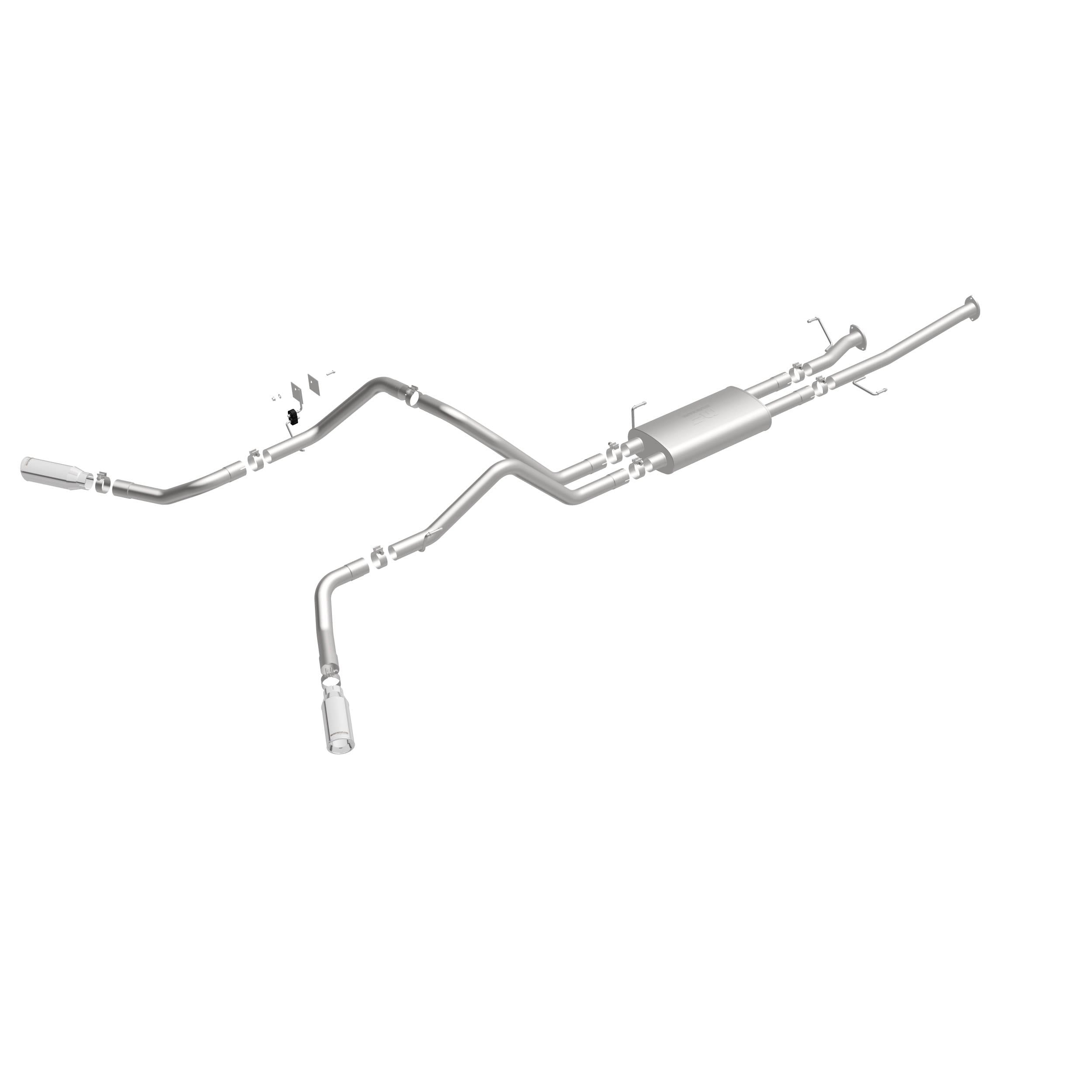 MagnaFlow Exhaust Products 19232 - Street Series Polished Cat-Back System 4