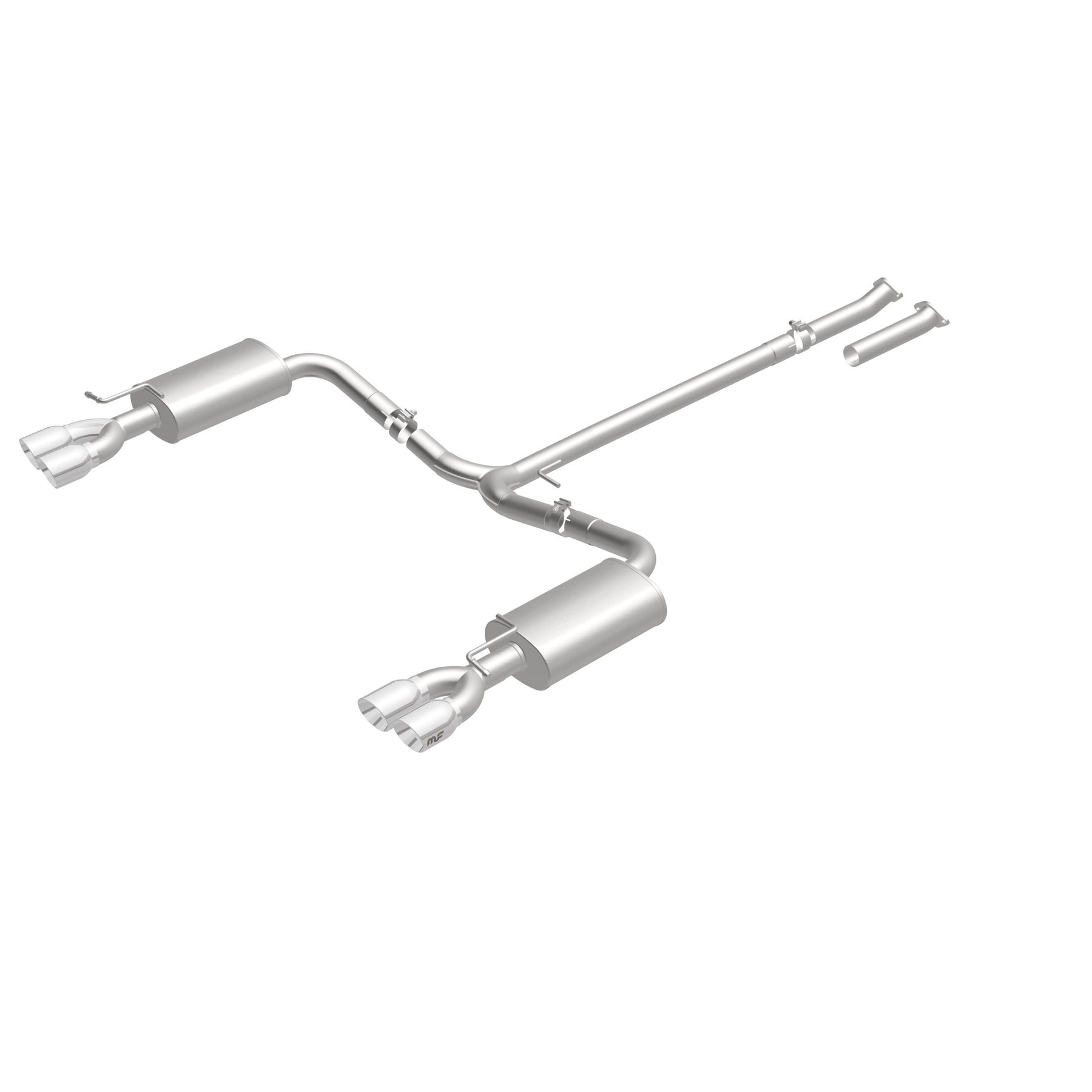 MagnaFlow Exhaust Products 19237 - Street Series Polished Cat-Back System 4