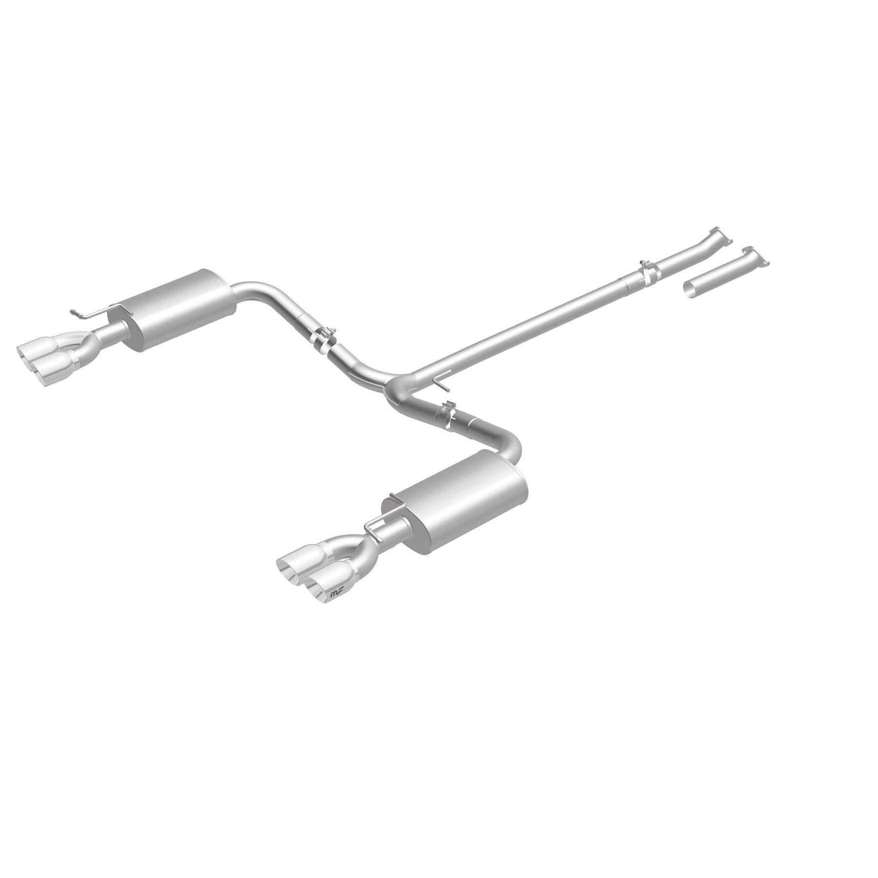 MagnaFlow Exhaust Products 19237 - Street Series Polished Cat-Back System 5