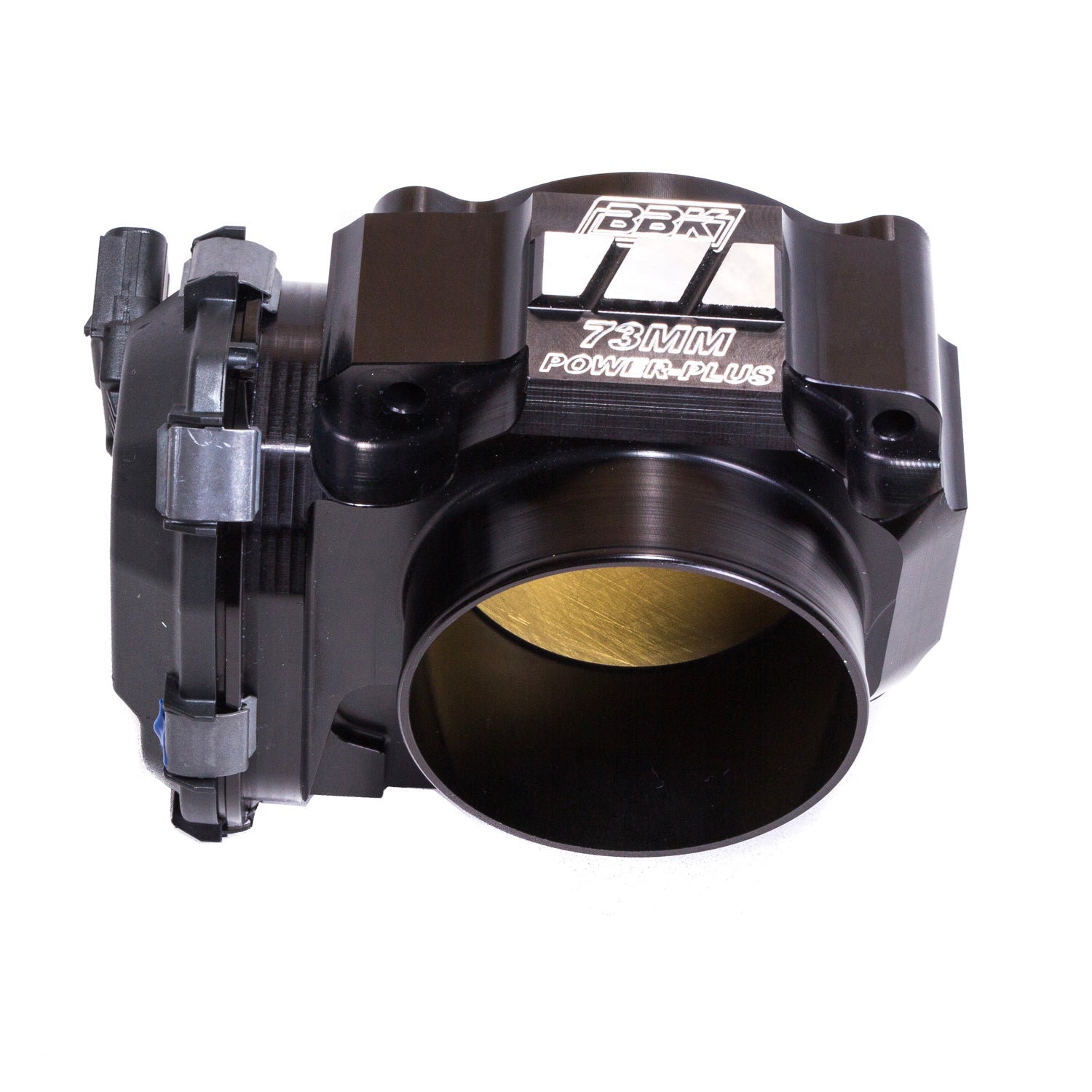 BBK Performance Parts 1924 - 2017-2024 FORD F150 RAPTOR 3.5L ECOBOOST 73MM BLACK BILLET SERIES THROTTLE BODY 5
