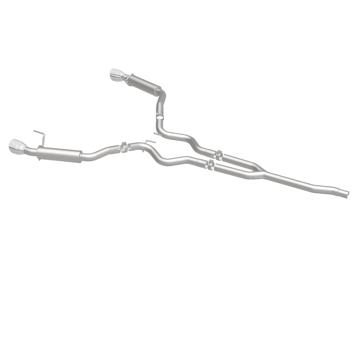 MagnaFlow Exhaust Products 19256 - Competition Series Stainless 2.5 in Cat-Back 1