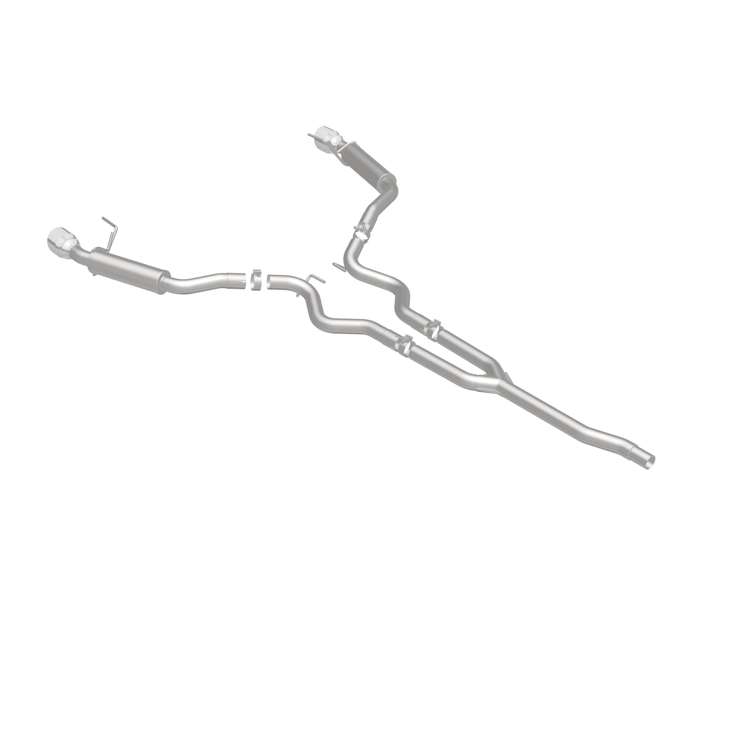 MagnaFlow Exhaust Products 19256 - Competition Series Stainless 2.5 in Cat-Back 2