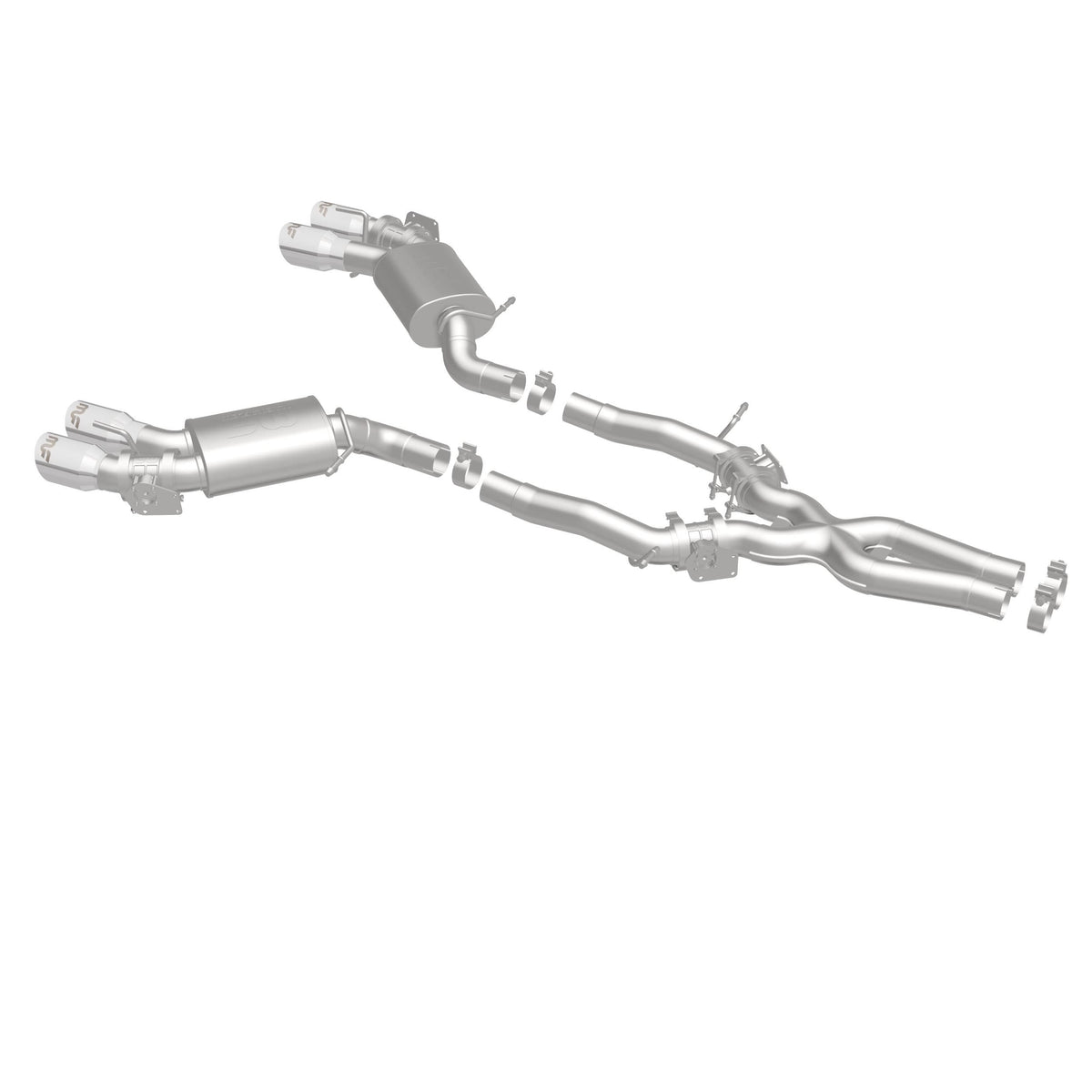 MagnaFlow Exhaust Products 19265 - Competition Series Stainless 3 in Cat-Back 1