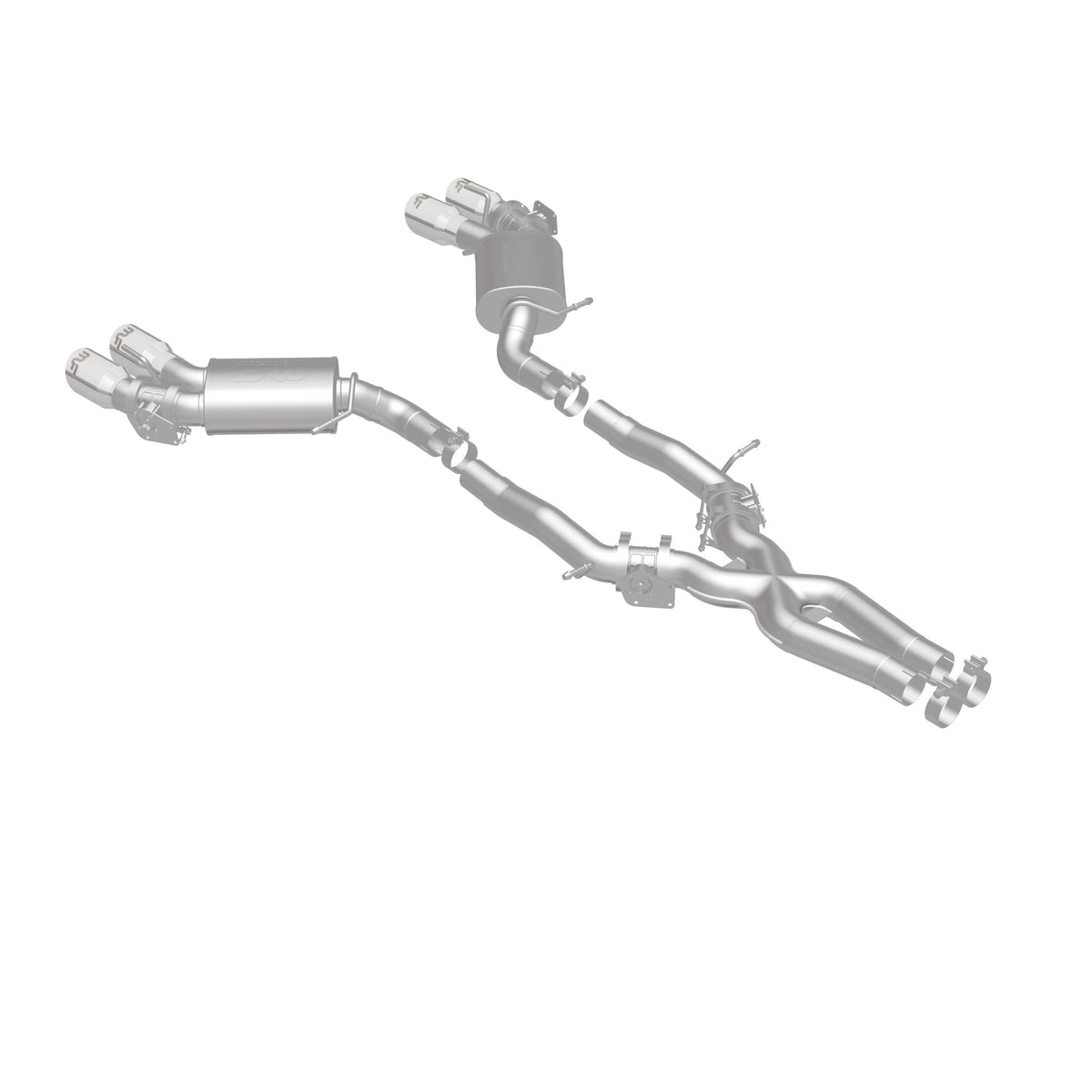 MagnaFlow Exhaust Products 19265 - Competition Series Stainless 3 in Cat-Back 2
