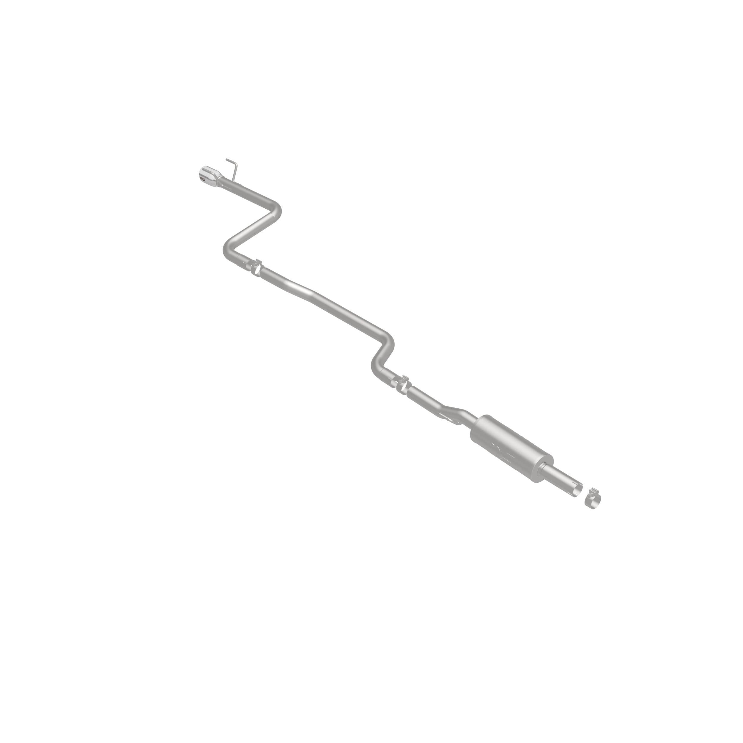 MagnaFlow Exhaust Products 19269 - Street Series Polished Cat-Back System 1