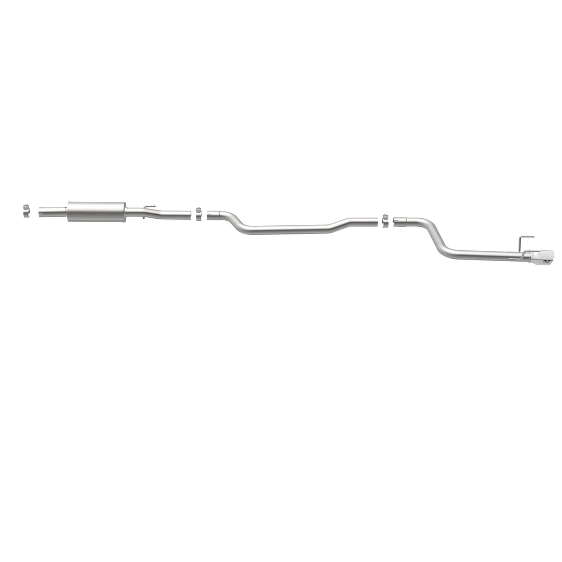 MagnaFlow Exhaust Products 19269 - Street Series Polished Cat-Back System