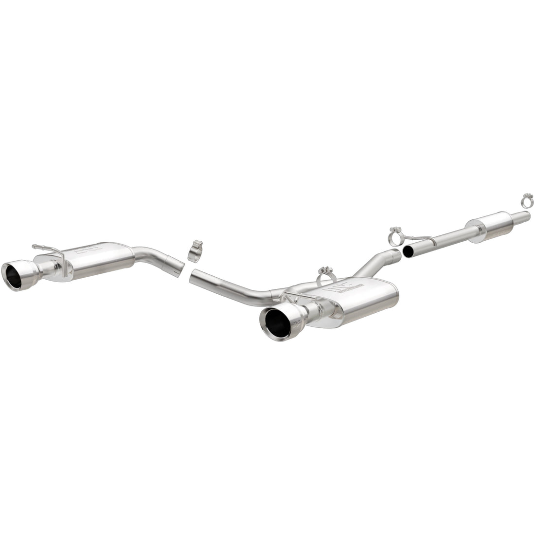 MagnaFlow Exhaust Products 19274 - Street Series Polished Cat-Back System 1