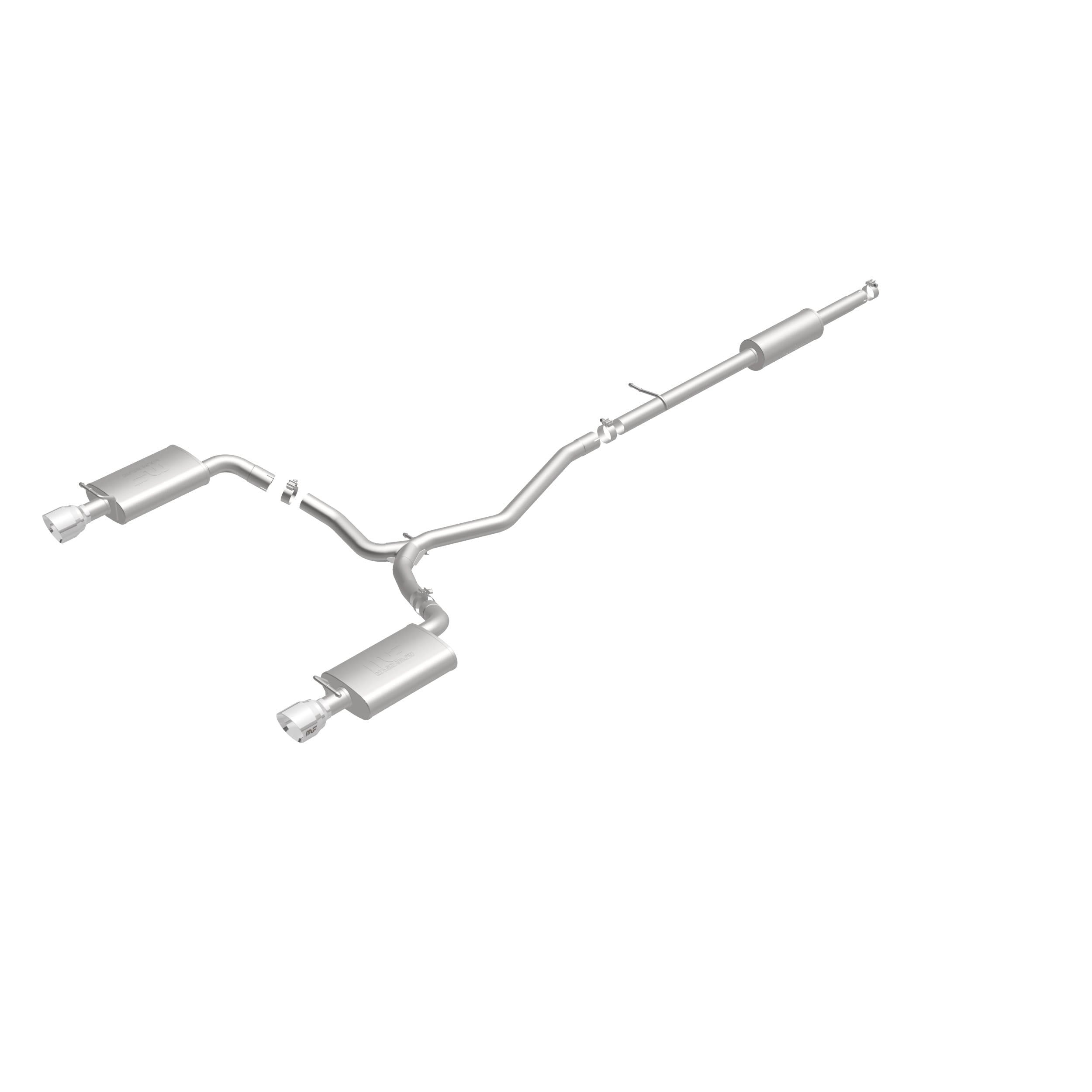 MagnaFlow Exhaust Products 19274 - Street Series Polished Cat-Back System 2