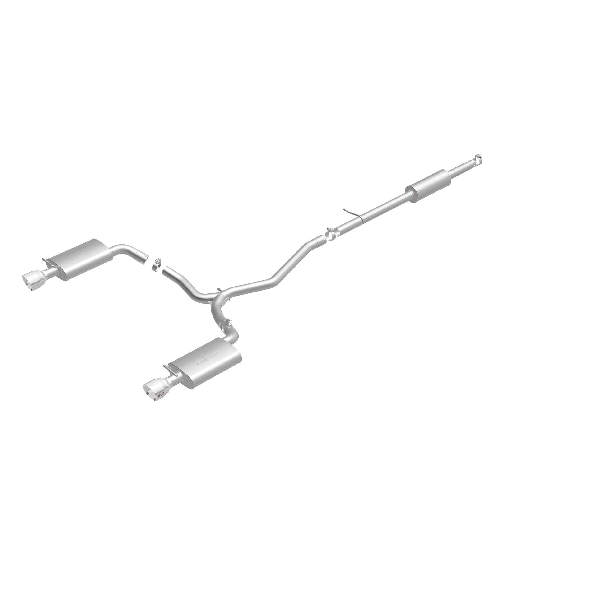 MagnaFlow Exhaust Products 19274 - Street Series Polished Cat-Back System 3