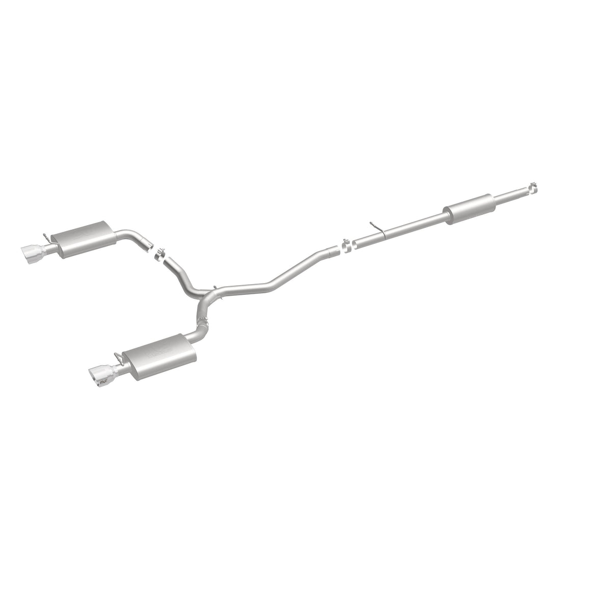 MagnaFlow Exhaust Products 19274 - Street Series Polished Cat-Back System 5