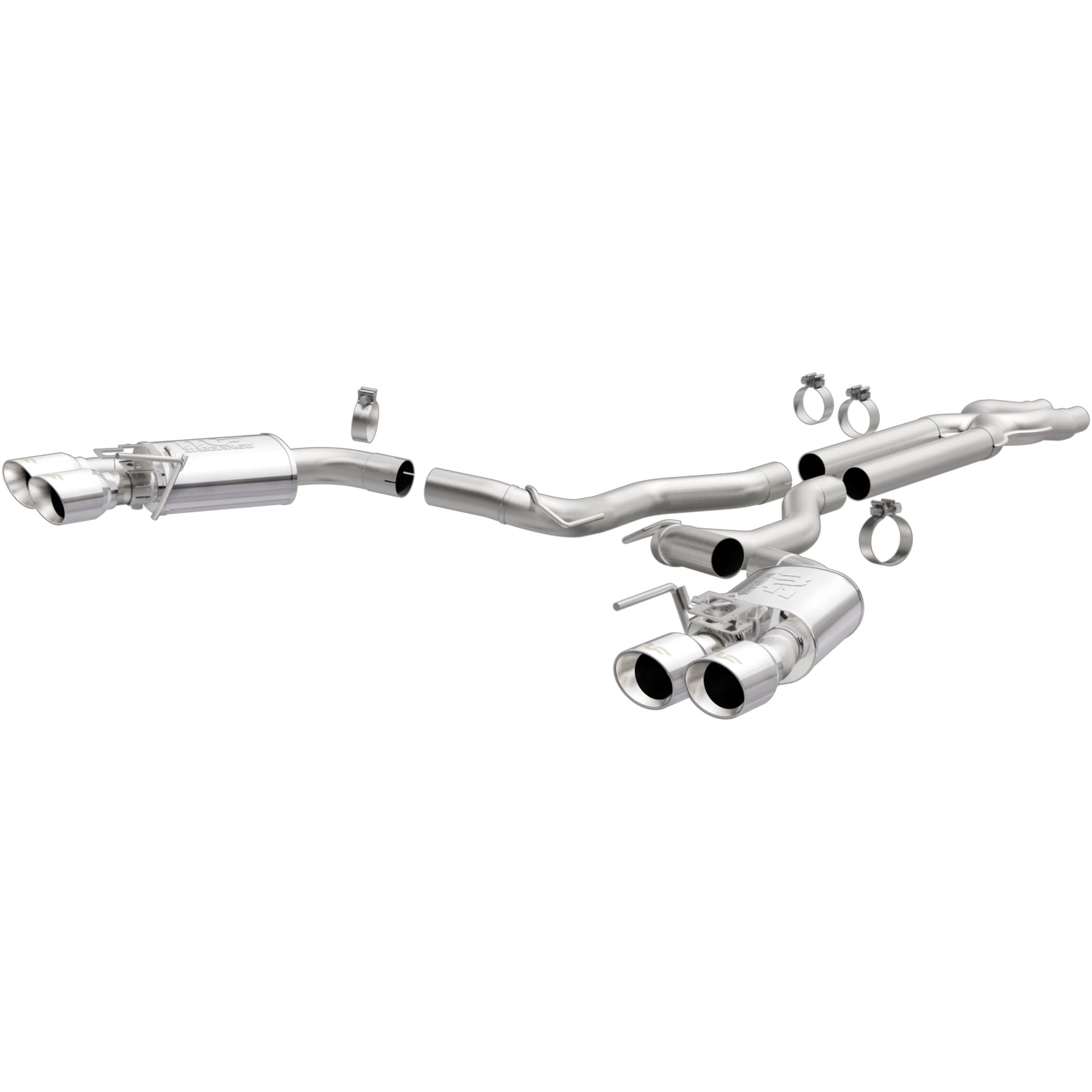 MagnaFlow Exhaust Products 19283 - Competition Series Stainless 3 in Cat-Back 3