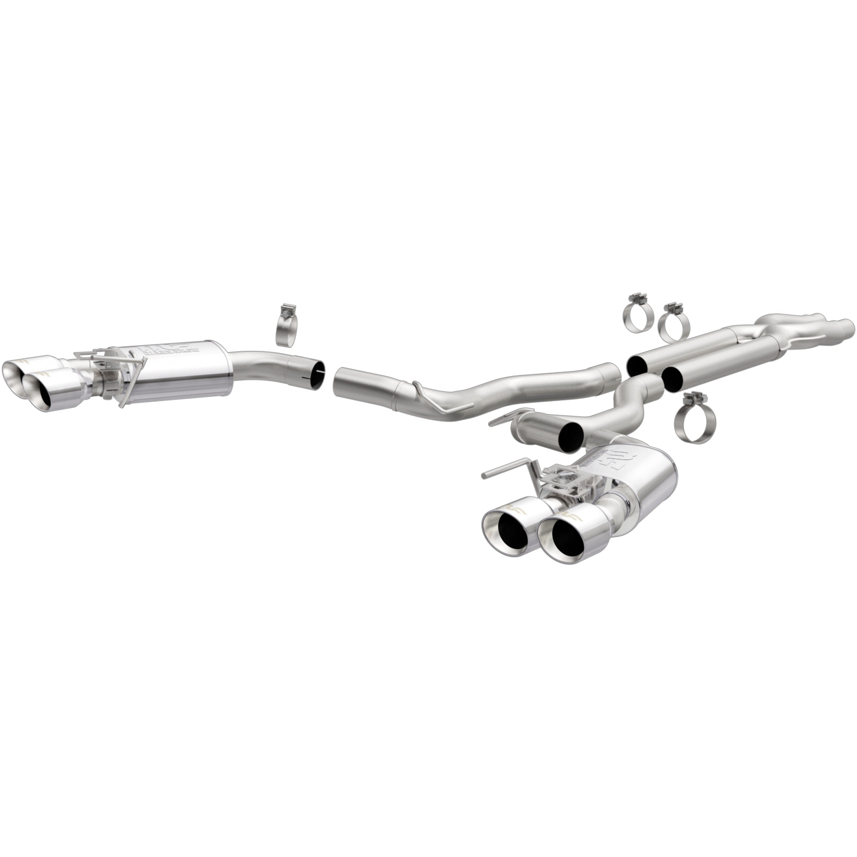 MagnaFlow Exhaust Products 19283 - Competition Series Stainless 3 in Cat-Back 3