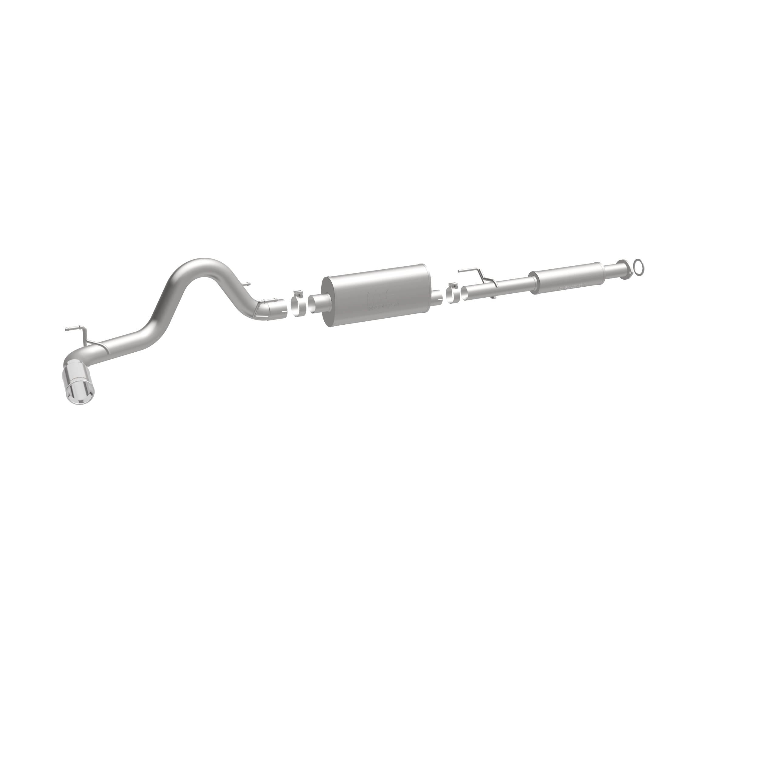 MagnaFlow Exhaust Products 19293 - Street Series Polished Cat-Back System 4