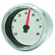 AutoMeter 19308 - GAUGE, TACH, 2-5/8", 8K RPM, 2&4 CYLINDER, CHROME, PRO-CYCLE 4