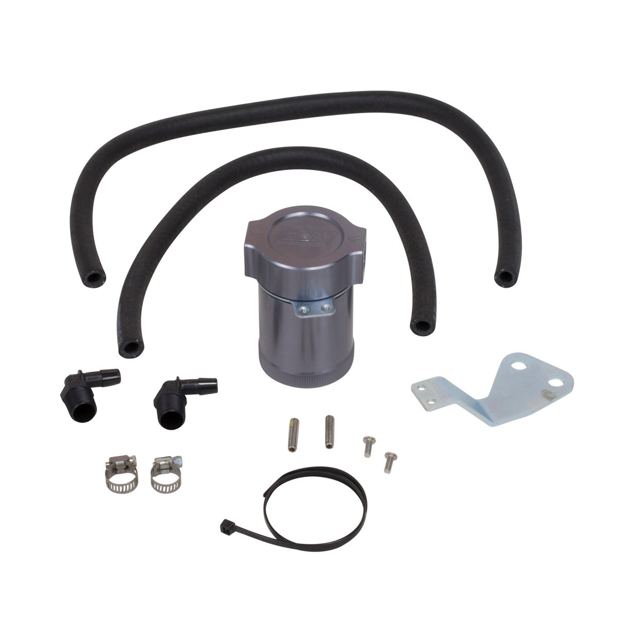 BBK Performance Parts 1930 - 2016-2024 CAMARO 6.2L SS V8 CNC BILLET ALUMINUM OIL SEPARATOR KIT 1