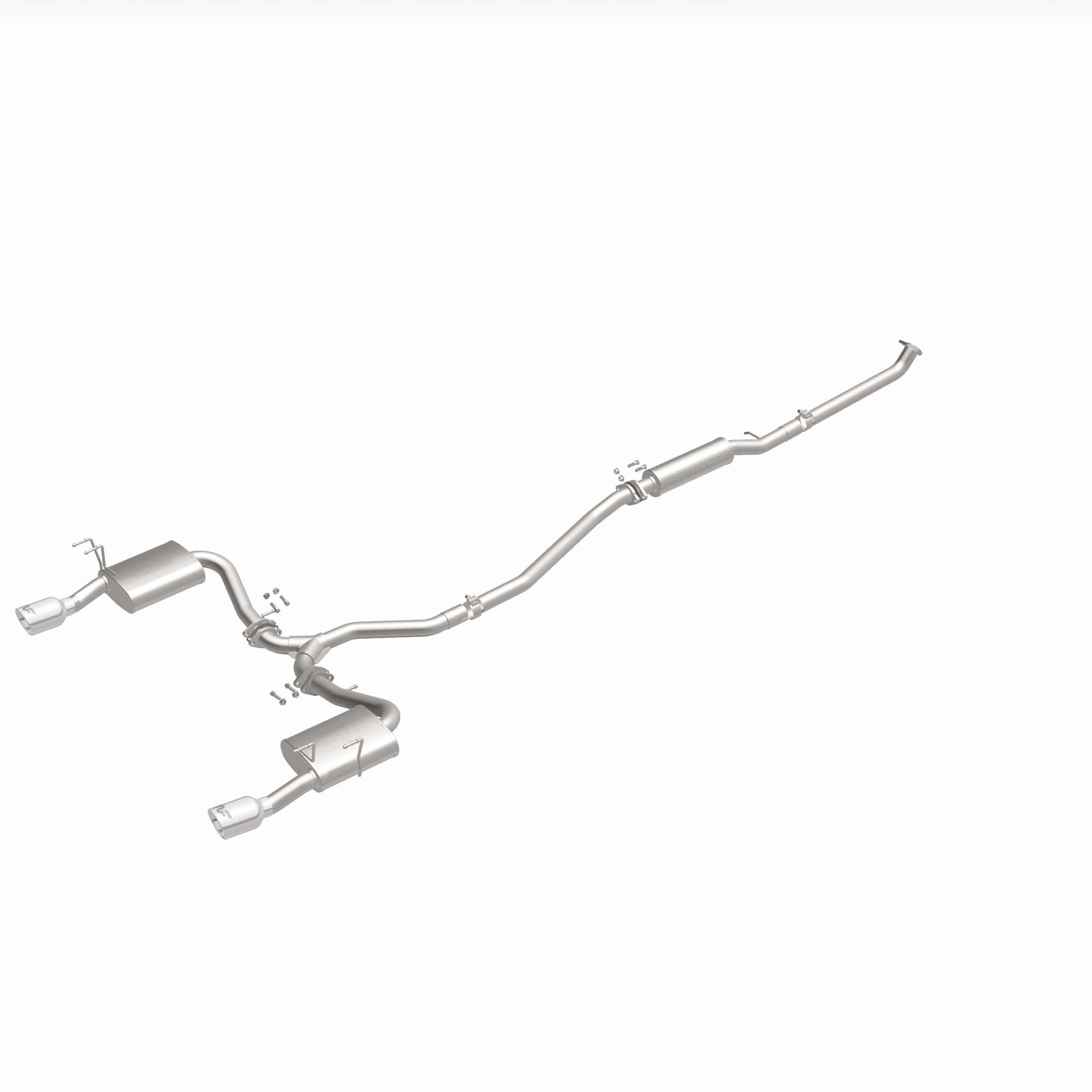 MagnaFlow Exhaust Products Exhaust MagnaFlow Exhaust Products 19312 - Street Series Polished Cat-Back System