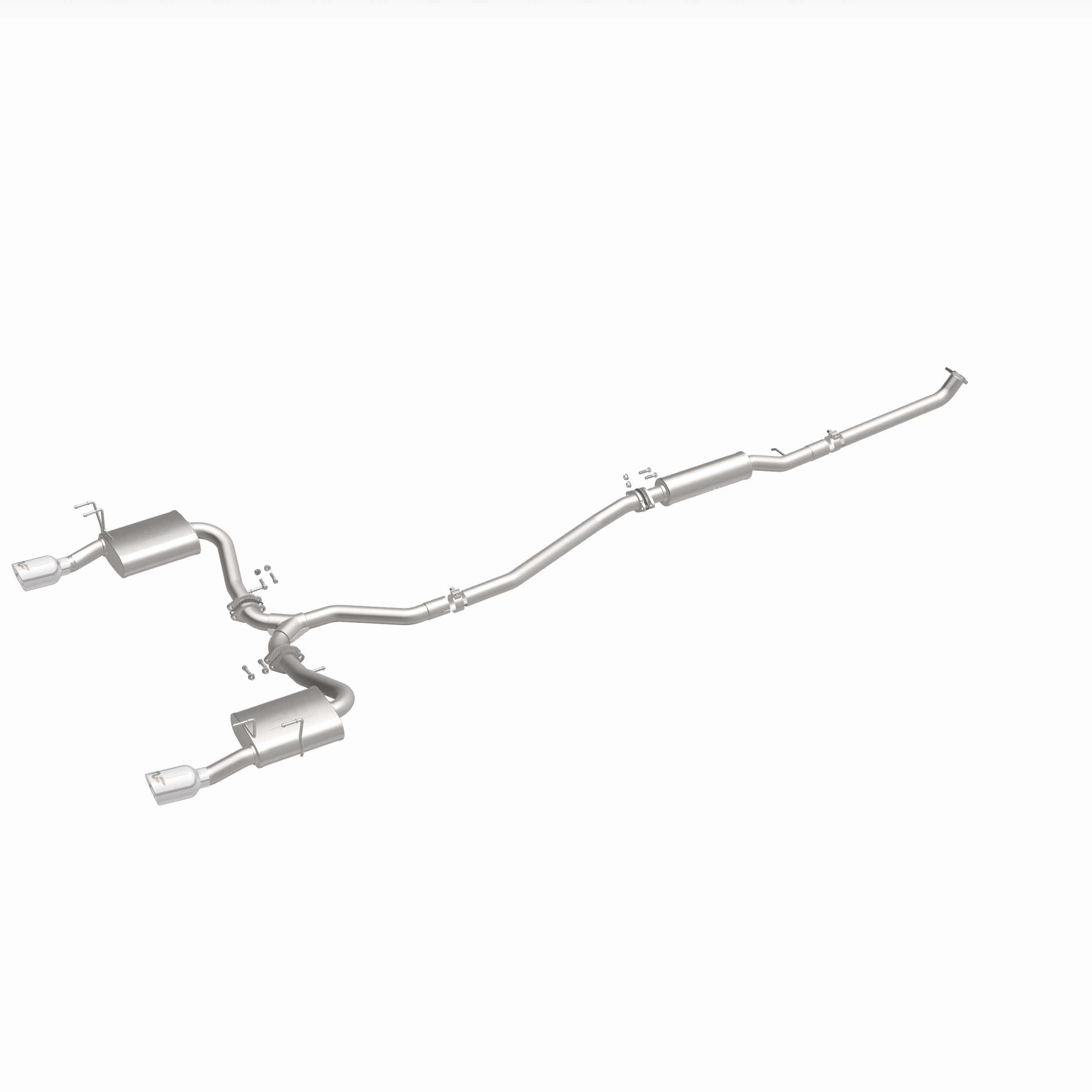 MagnaFlow Exhaust Products Exhaust MagnaFlow Exhaust Products 19312 - Street Series Polished Cat-Back System