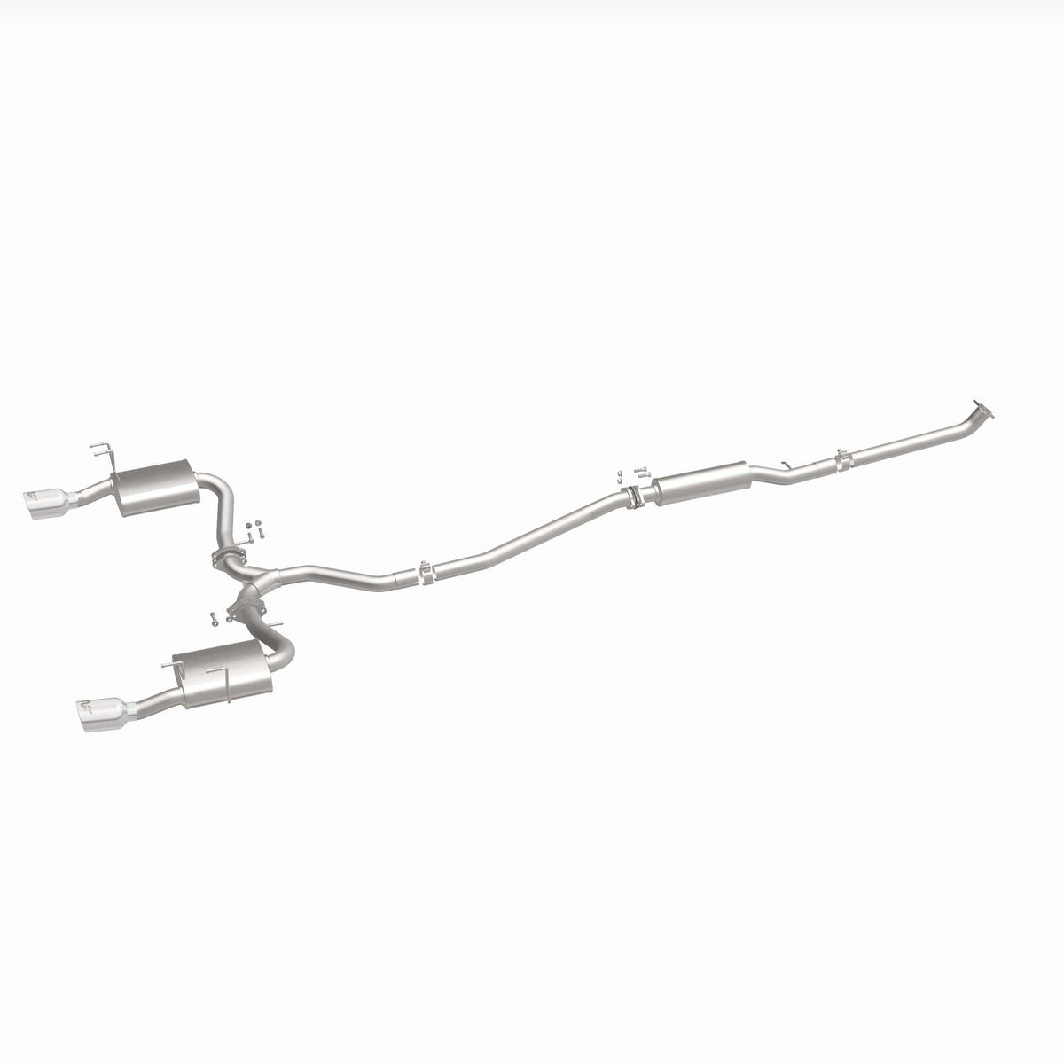 MagnaFlow Exhaust Products Exhaust MagnaFlow Exhaust Products 19312 - Street Series Polished Cat-Back System